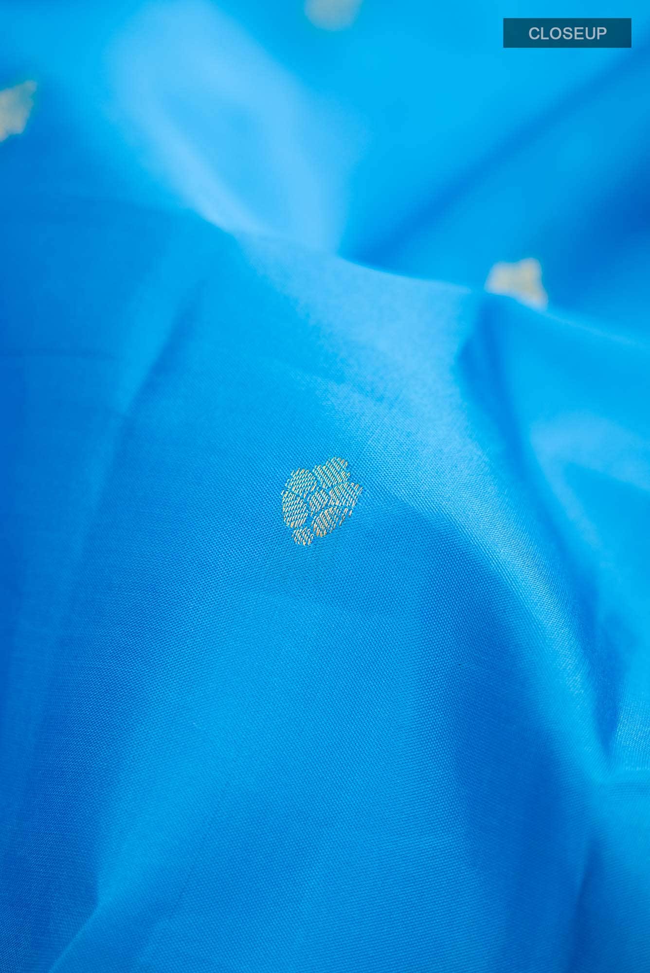 Blue Kanchipuram Silk Saree