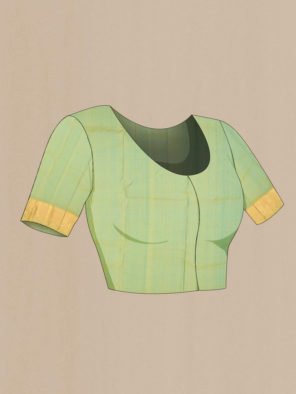 Blue Kanchipuram Silk Saree