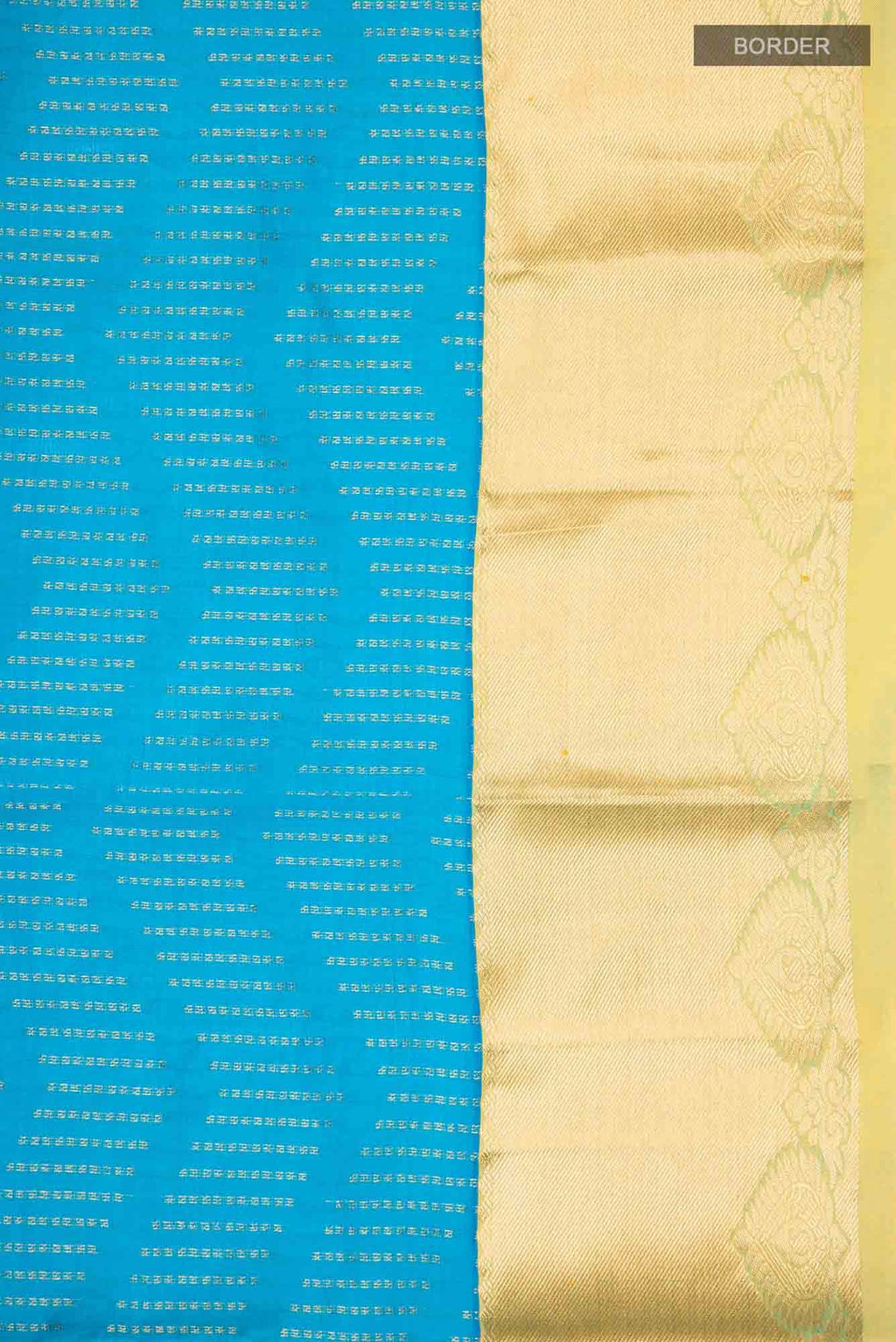 Blue Kanchipuram Silk Saree