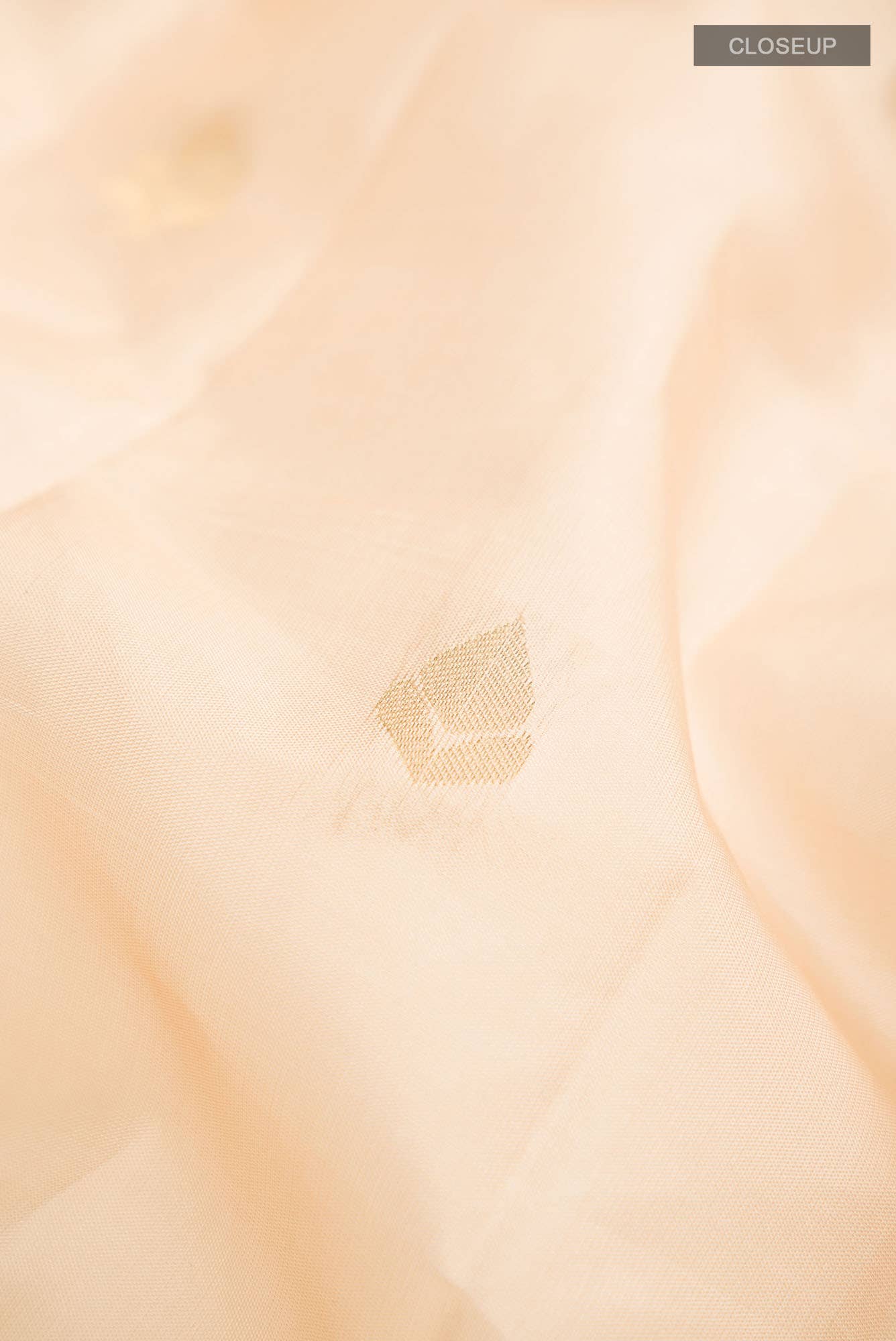 Cream Kanchipuram Silk Saree