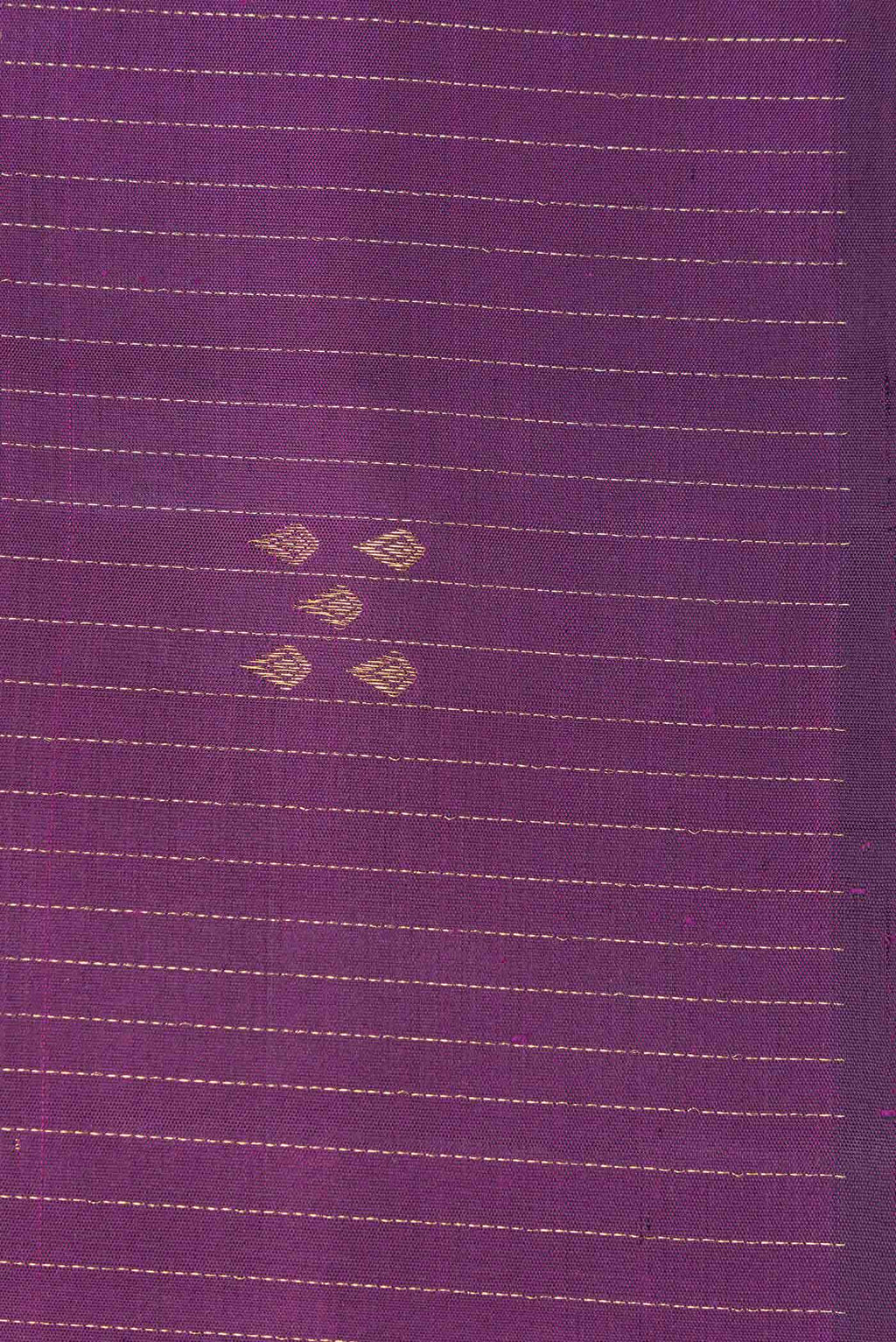 Pure Silk Pure Zari Purple Dual Tone Kanchipuram Saree