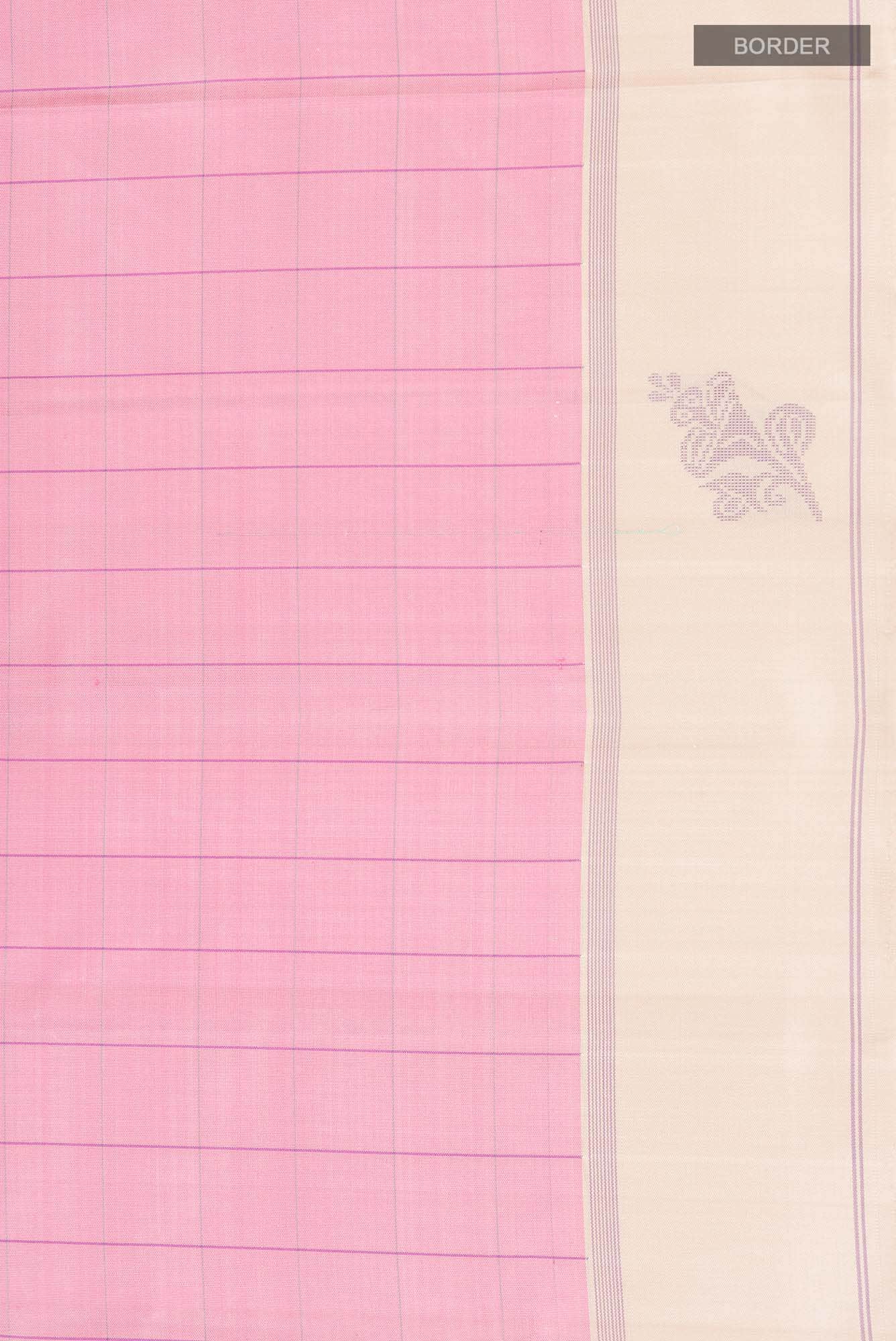 Pink Kanchipuram Silk Saree