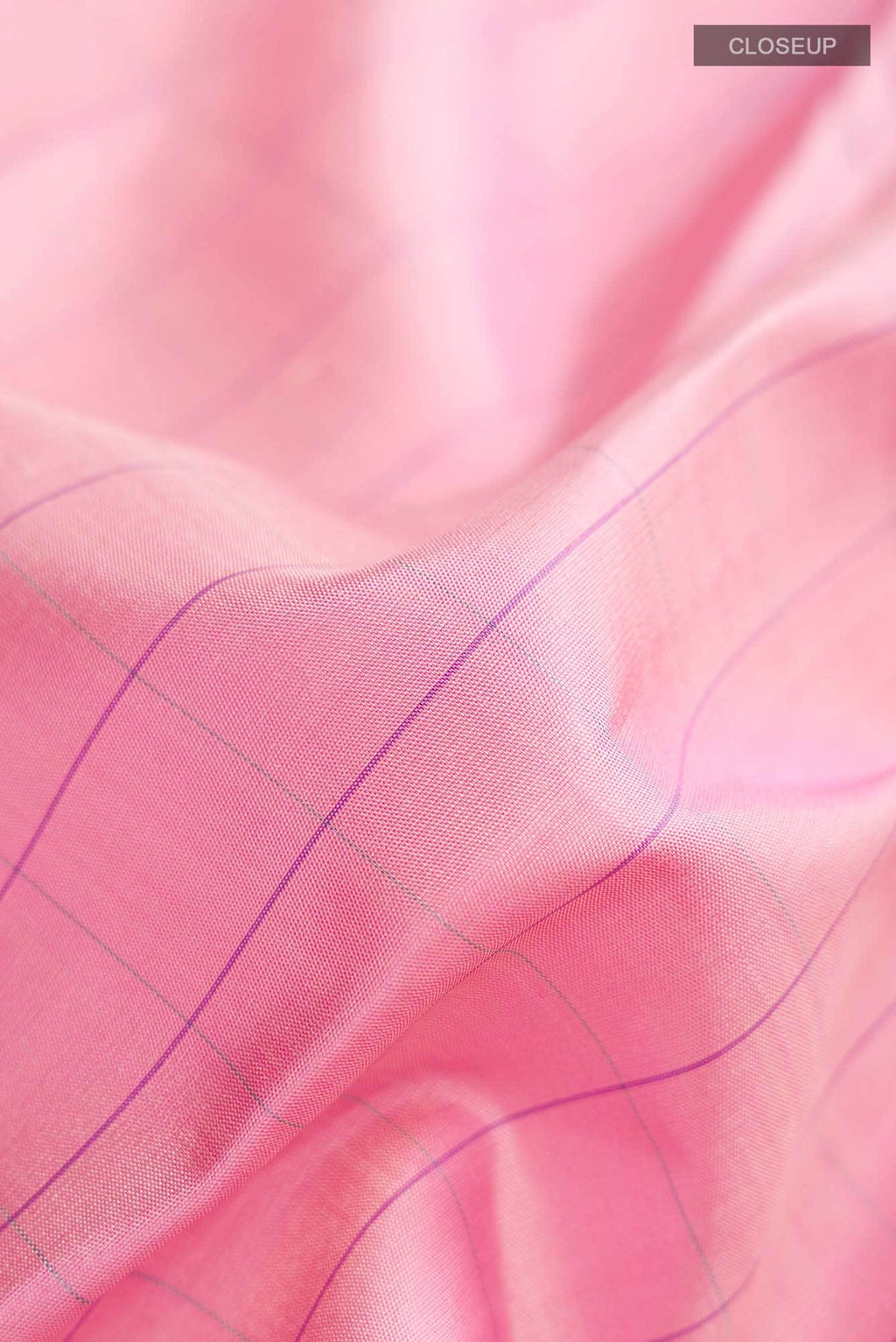 Pink Kanchipuram Silk Saree