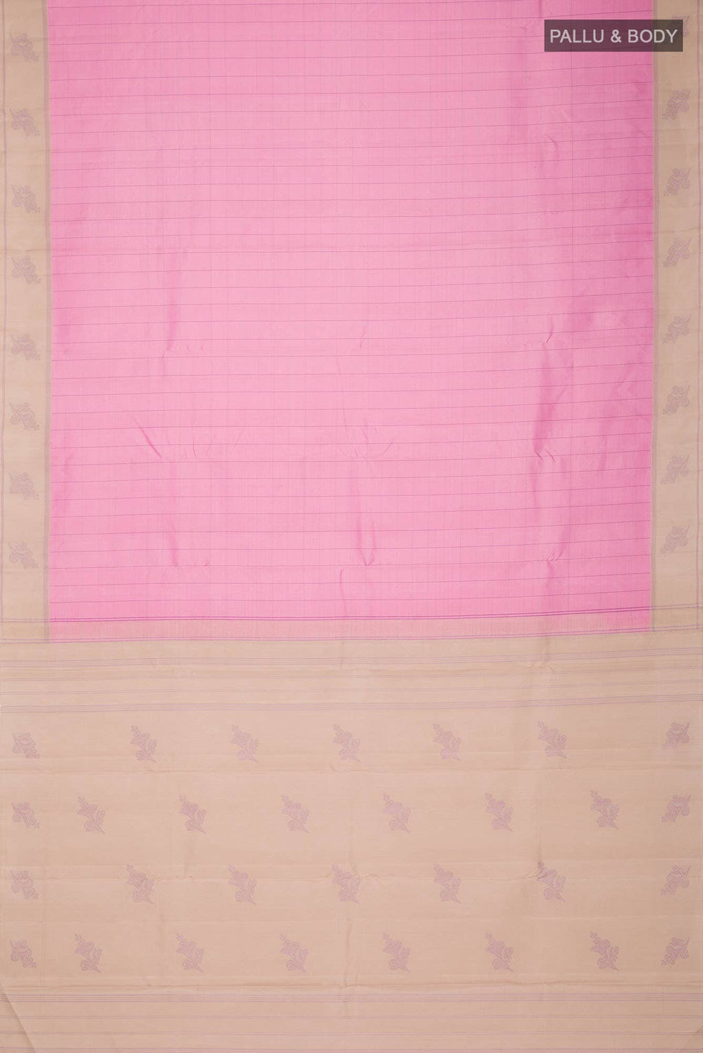 Pink Kanchipuram Silk Saree