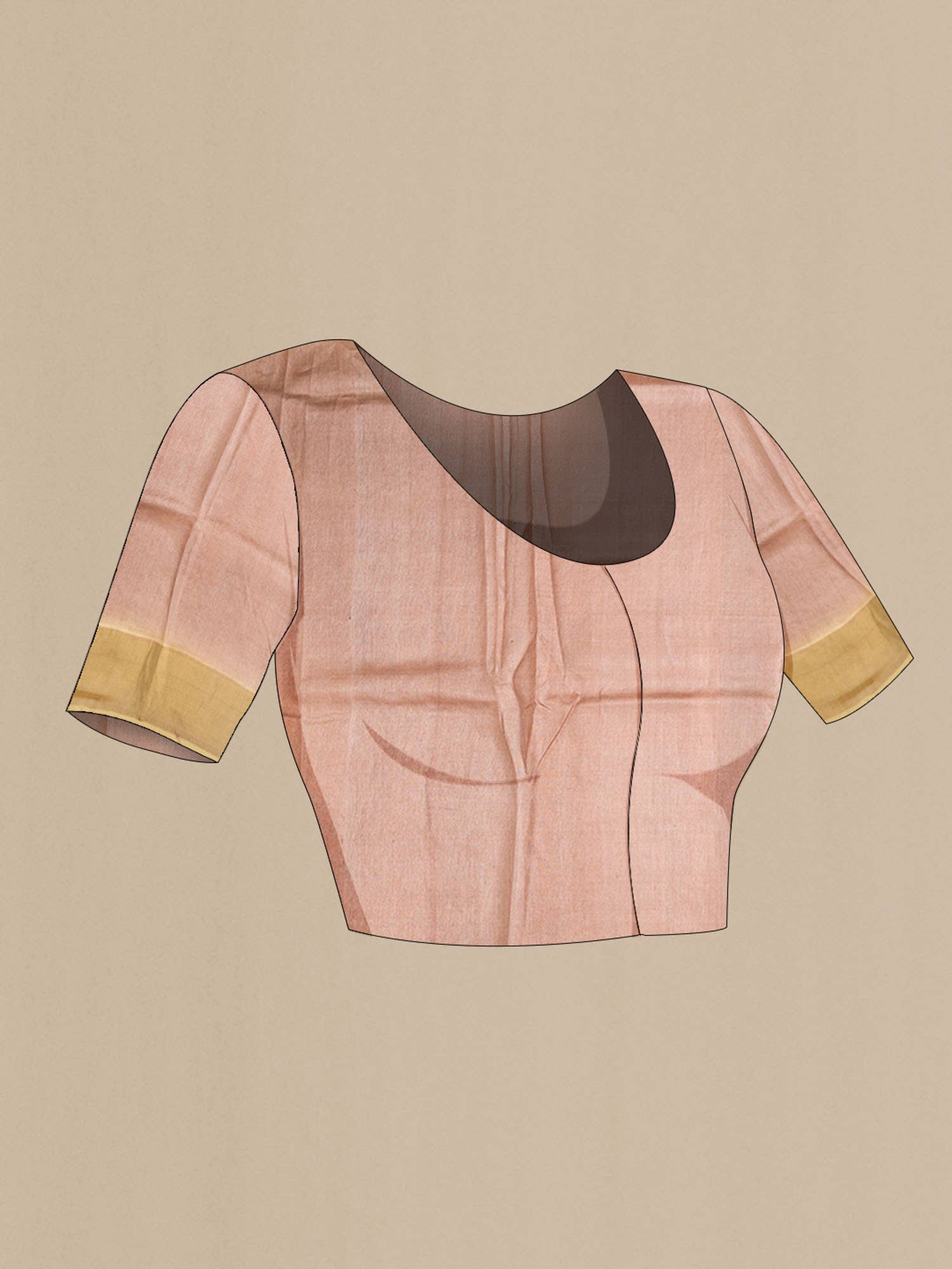 Multi Bhagalpuri Tussar Silk Saree