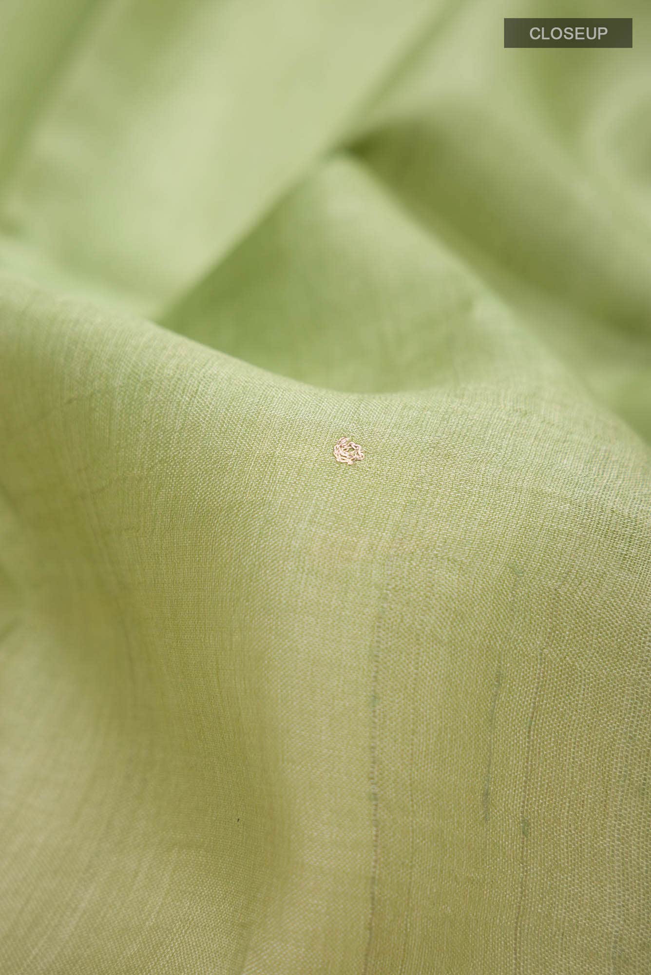 Green Bhagalpuri Tussar Silk Saree