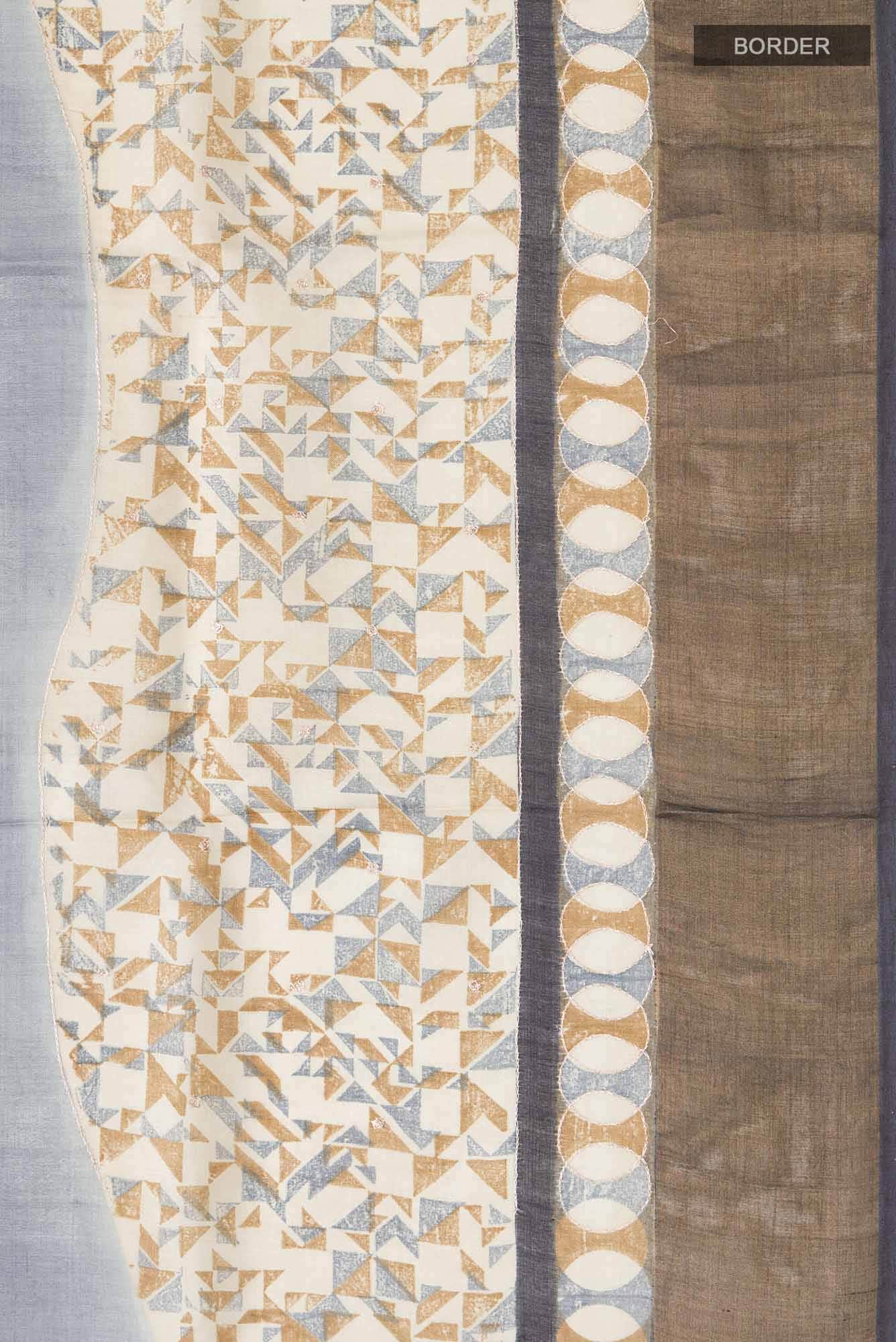 Multi Bhagalpuri Tussar Silk Saree