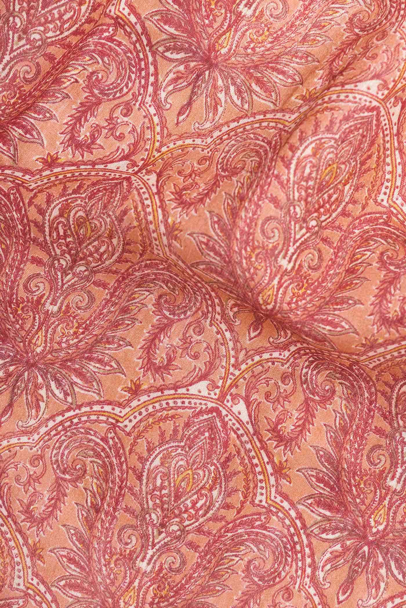 Bronze Tussar Silk Saree