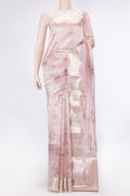 Pink Dual Tone Organza Silk Saree