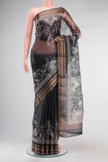 Black Kota Silk Saree