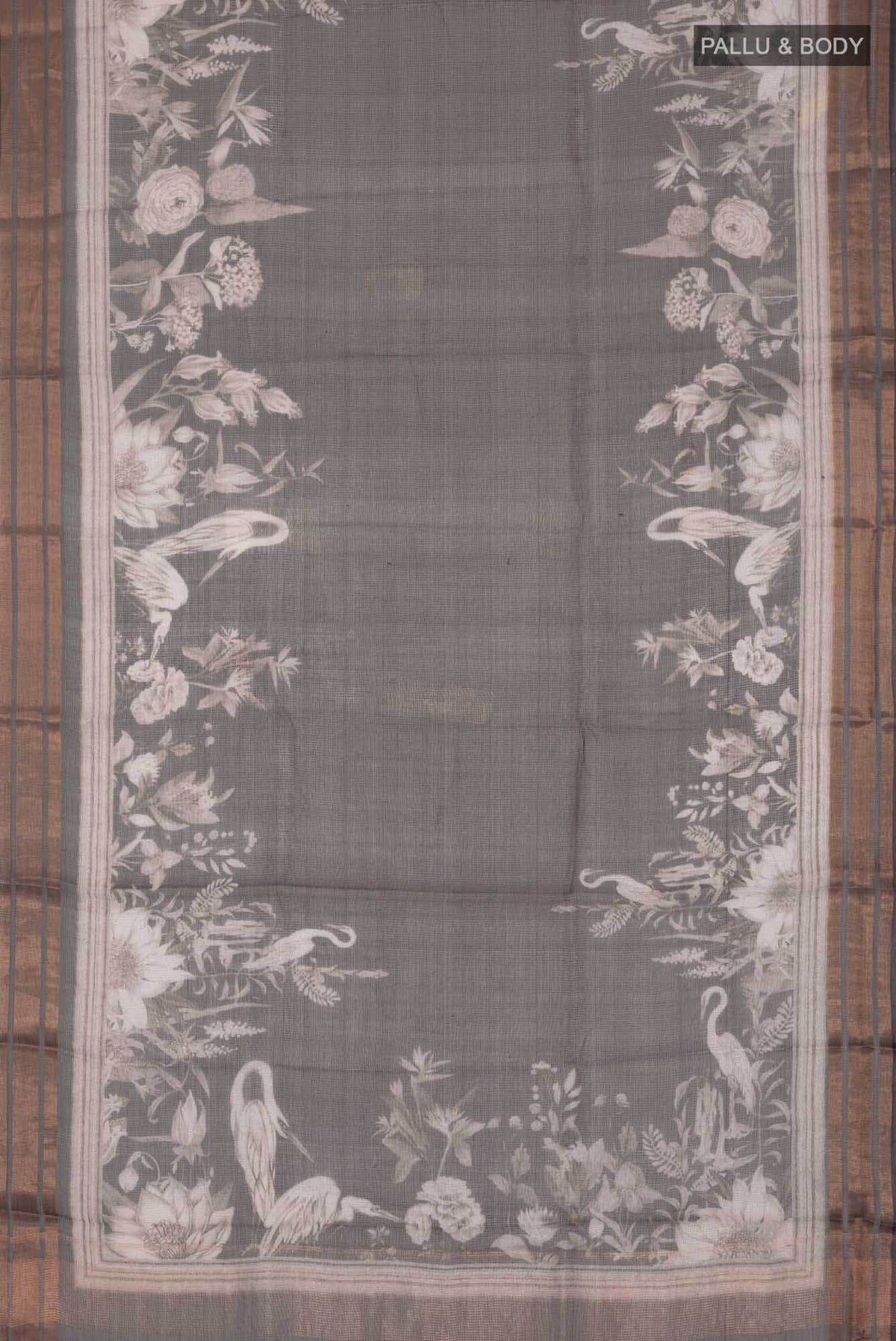 Black Kota Silk Saree