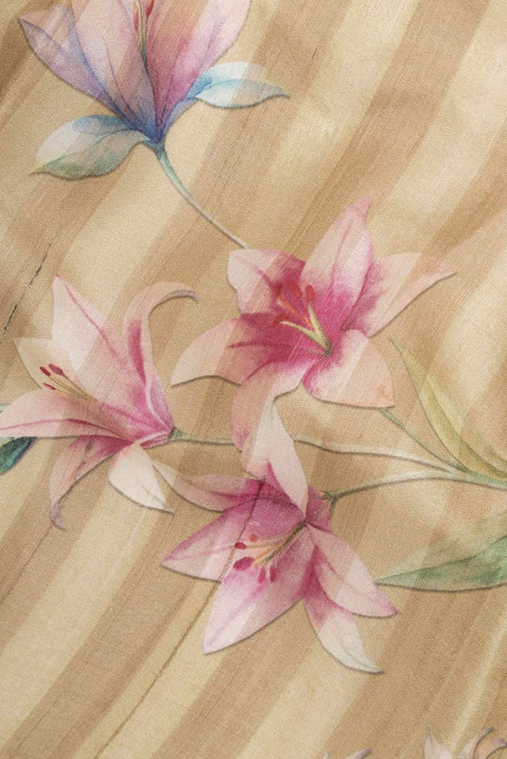 Gold Tussar Silk Saree