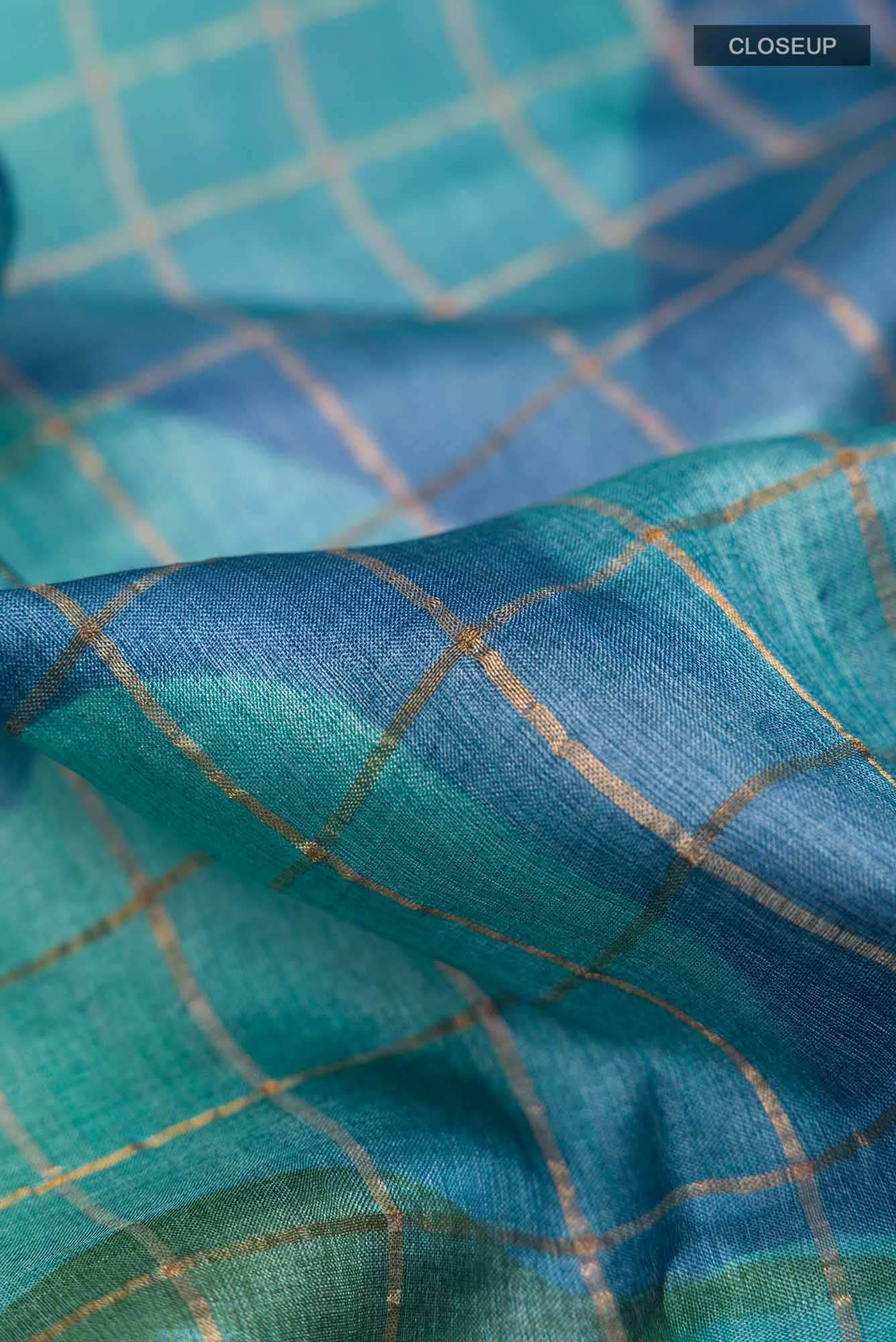 Multi Tussar Saree
