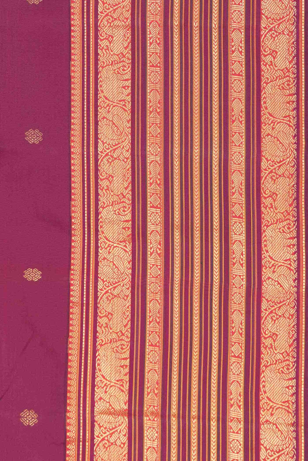Rani Pink Kanchipuram Silk Saree