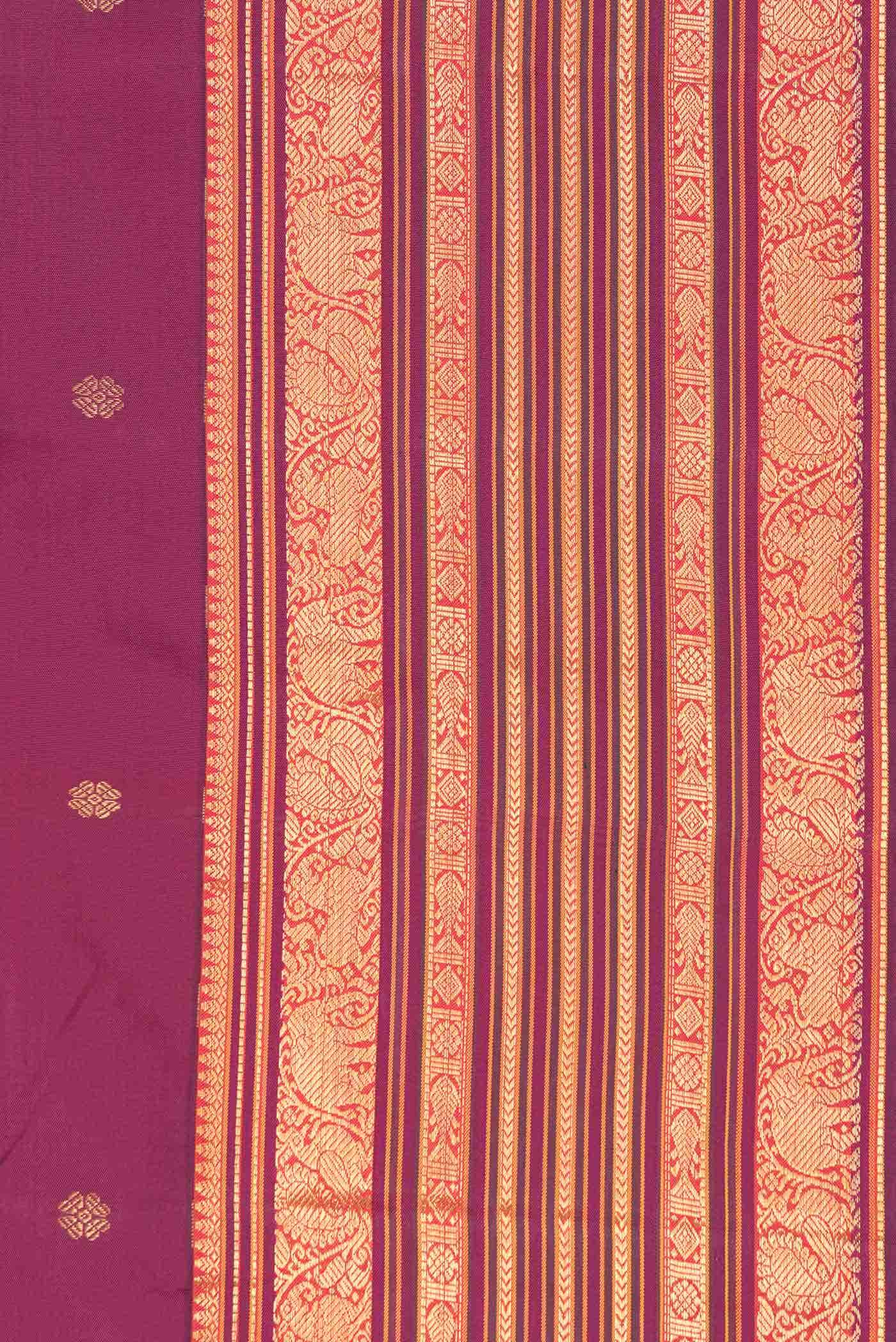 Rani Pink Kanchipuram Silk Saree