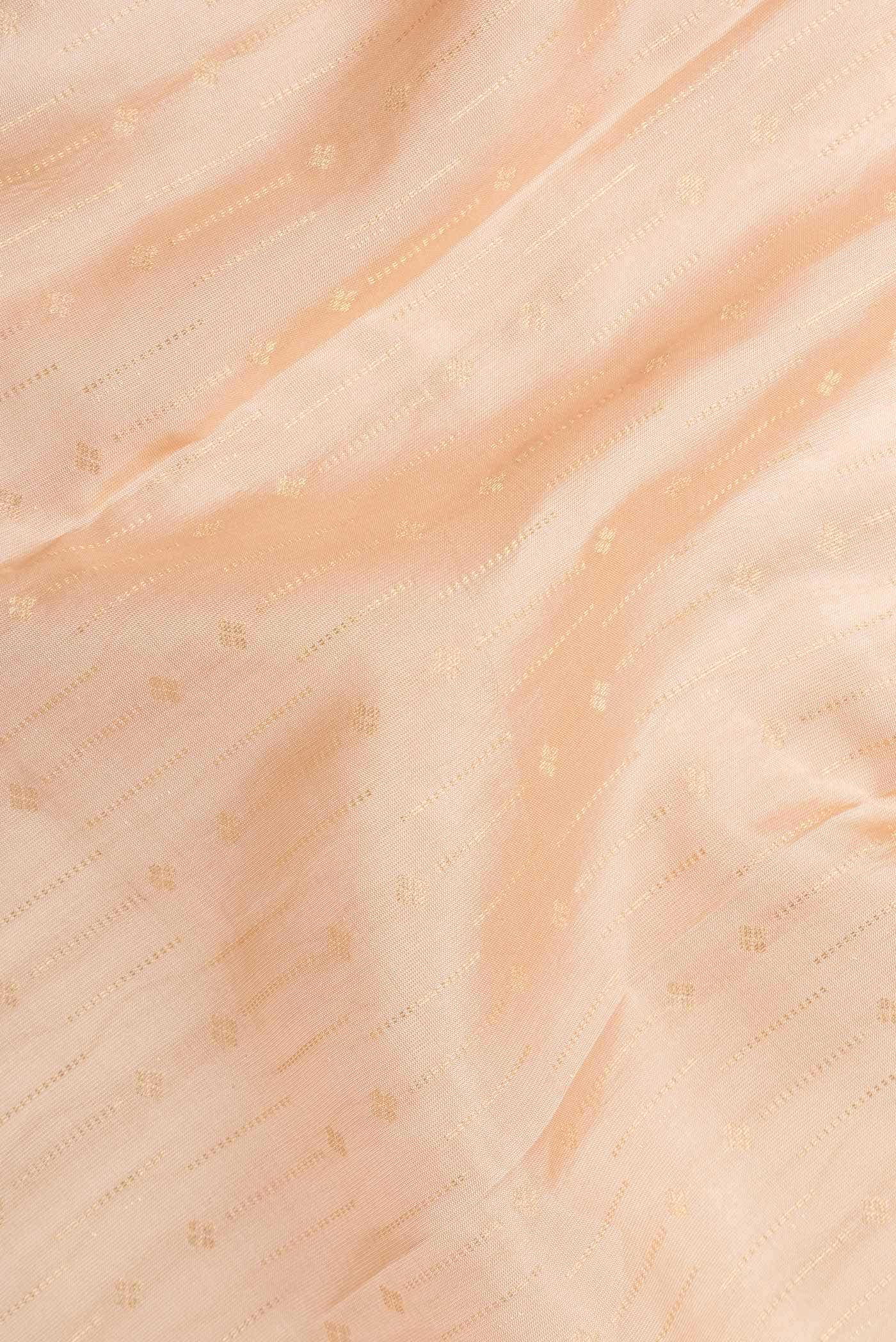 Beige Dual Tone Kanchipuram Silk Saree