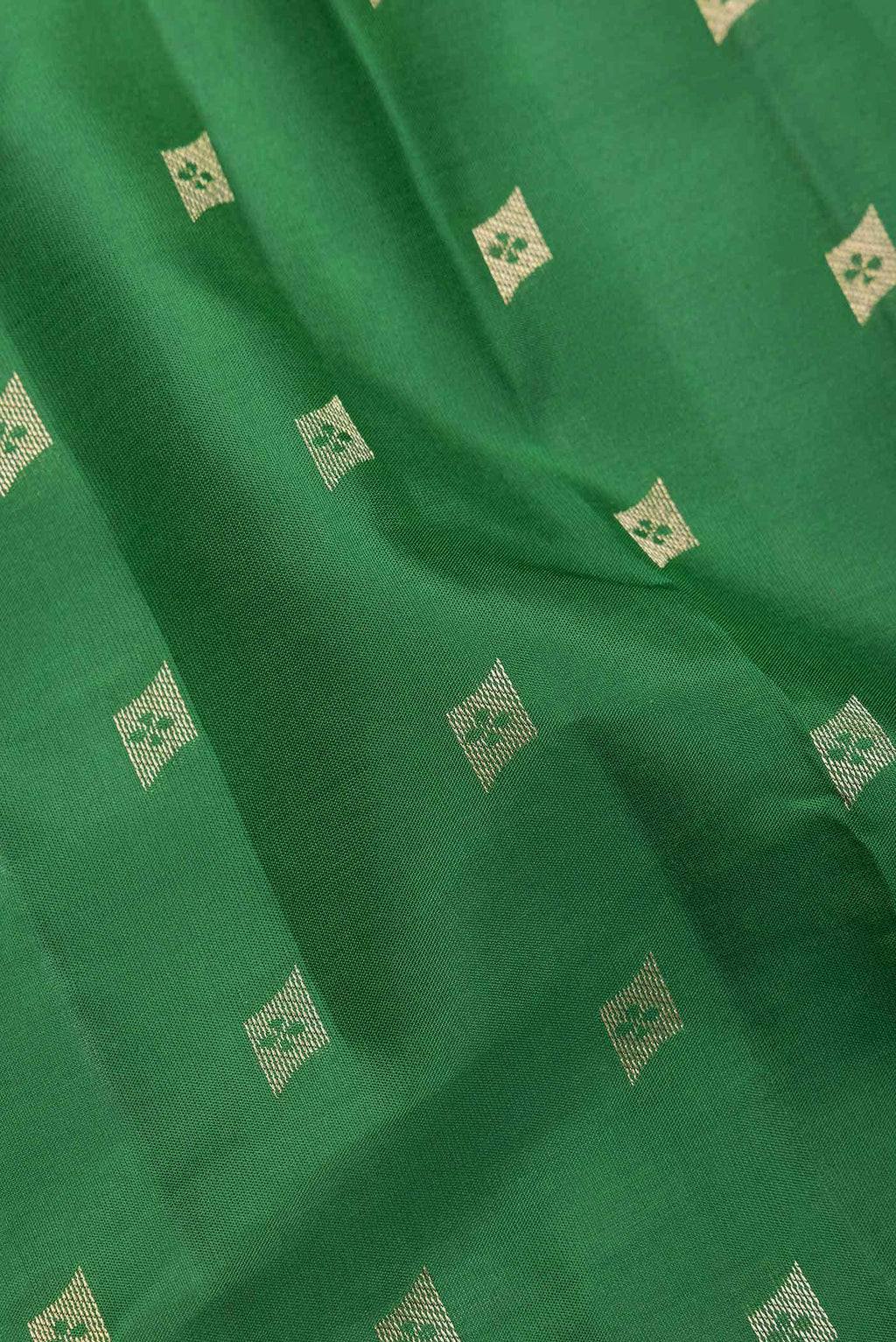 Green Dual Tone Kanchipuram Silk Saree