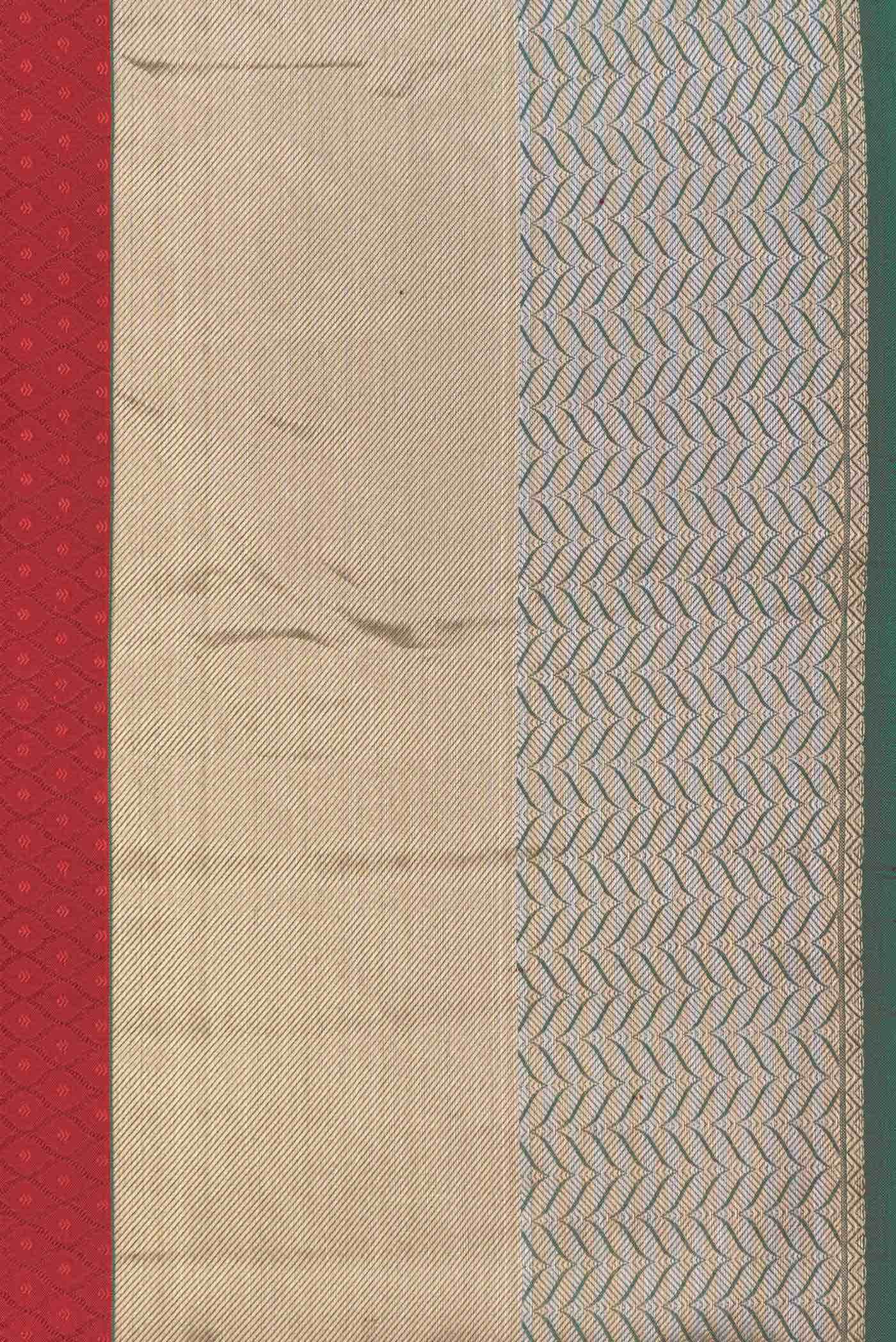 Maroon Dual Tone Kanchipuram Silk Saree