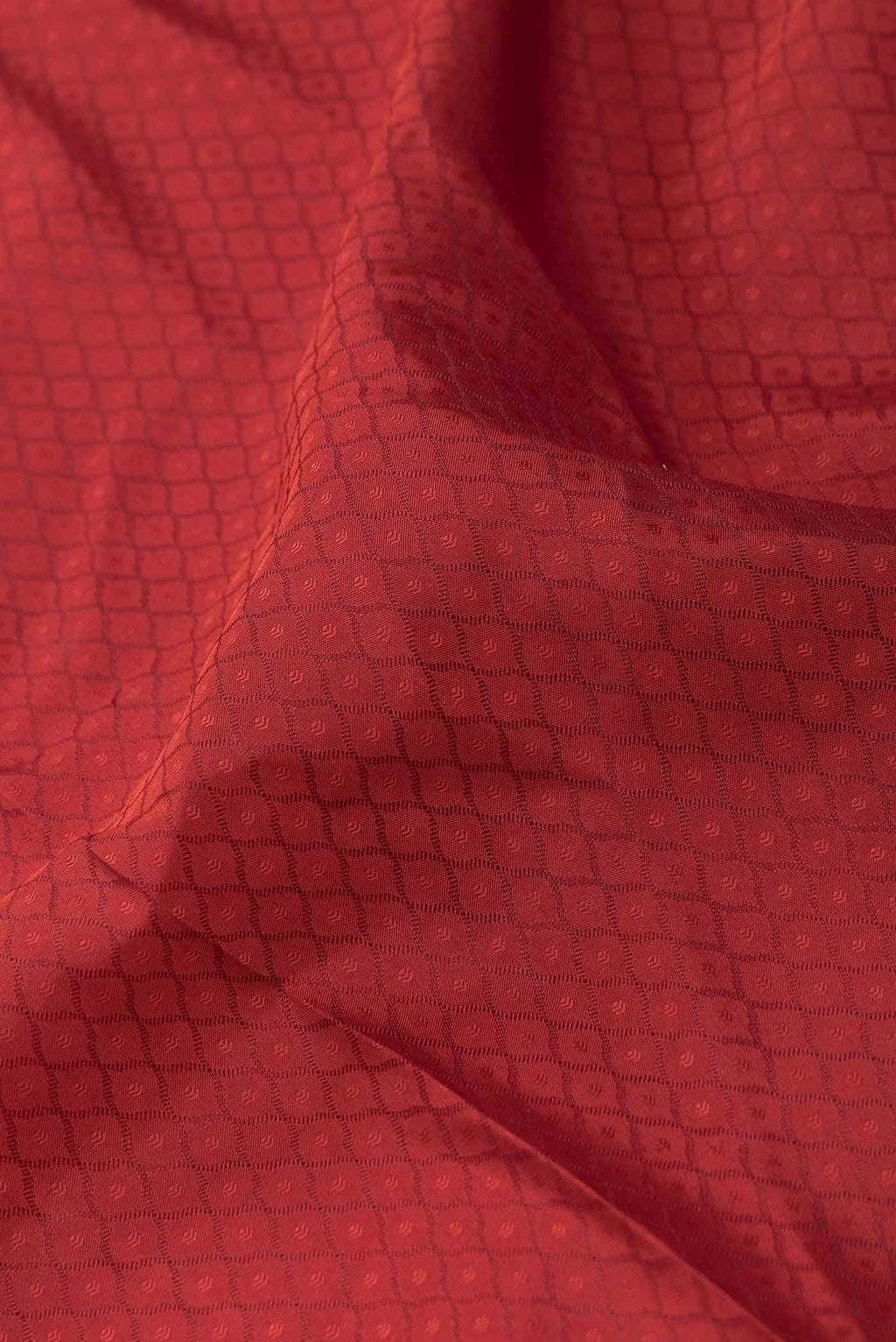 Maroon Dual Tone Kanchipuram Silk Saree