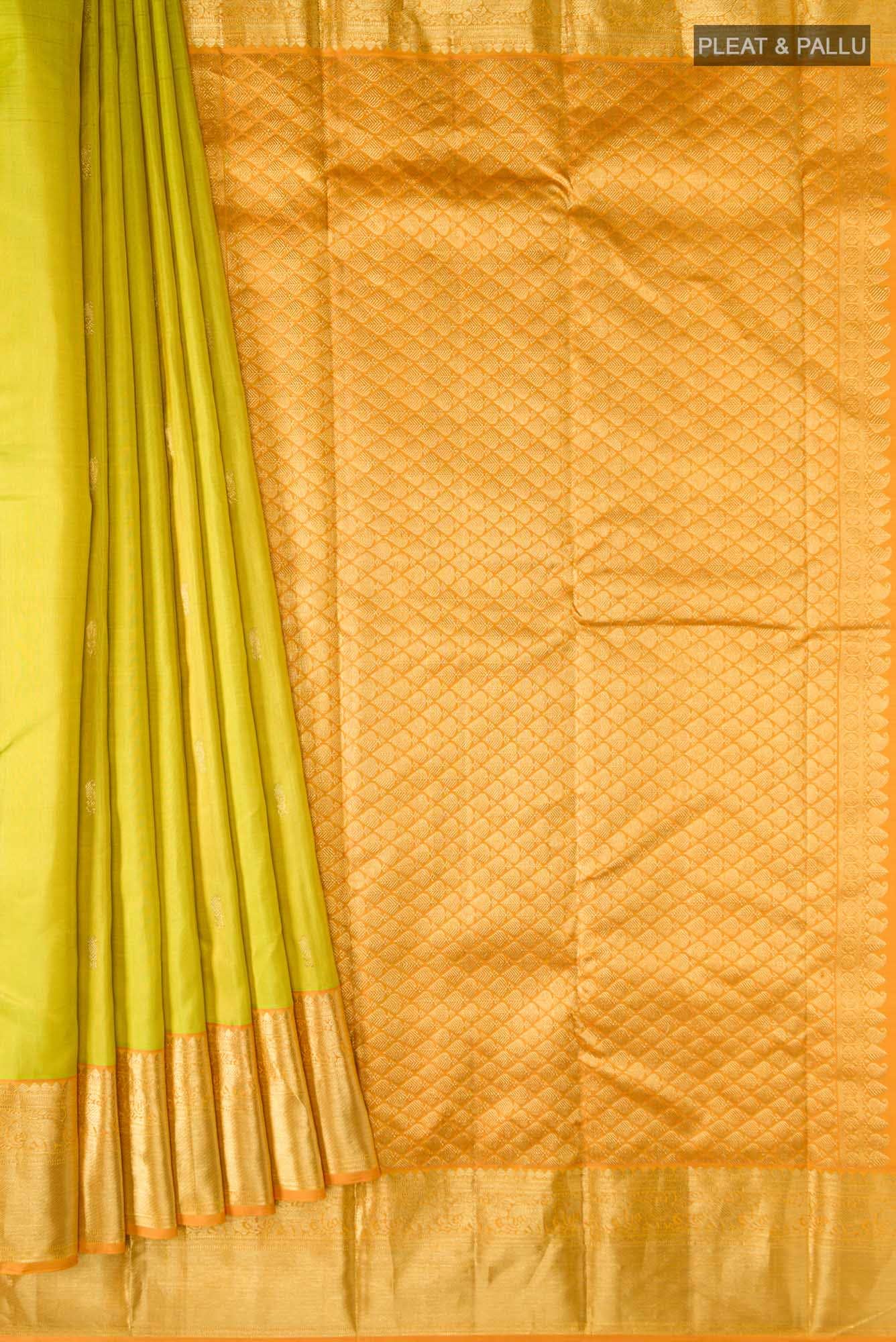 Green Kanchipuram Silk Saree