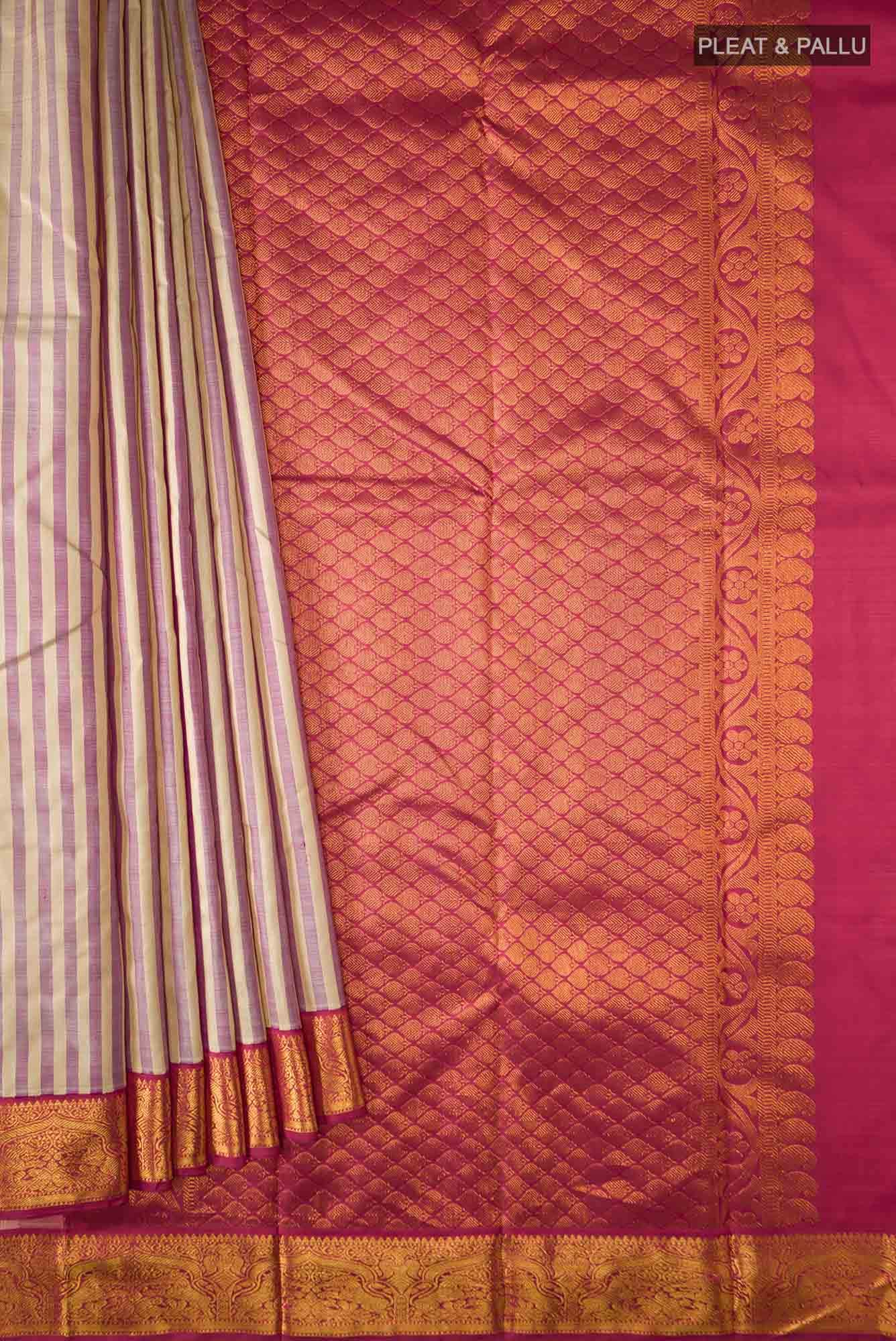 Multi Kanchipuram Silk Saree