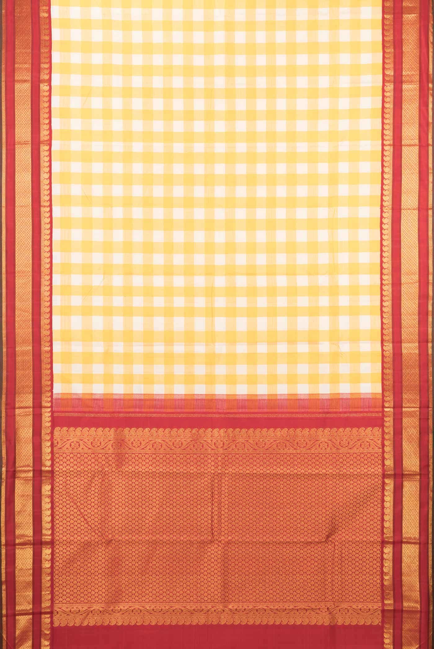 Pure Silk Pure Zari Multi Kanchipuram Saree