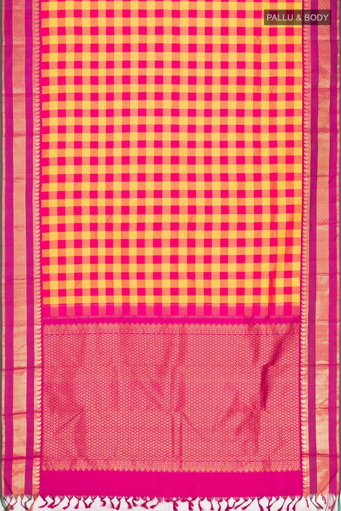 Multi Kanchipuram Silk Saree