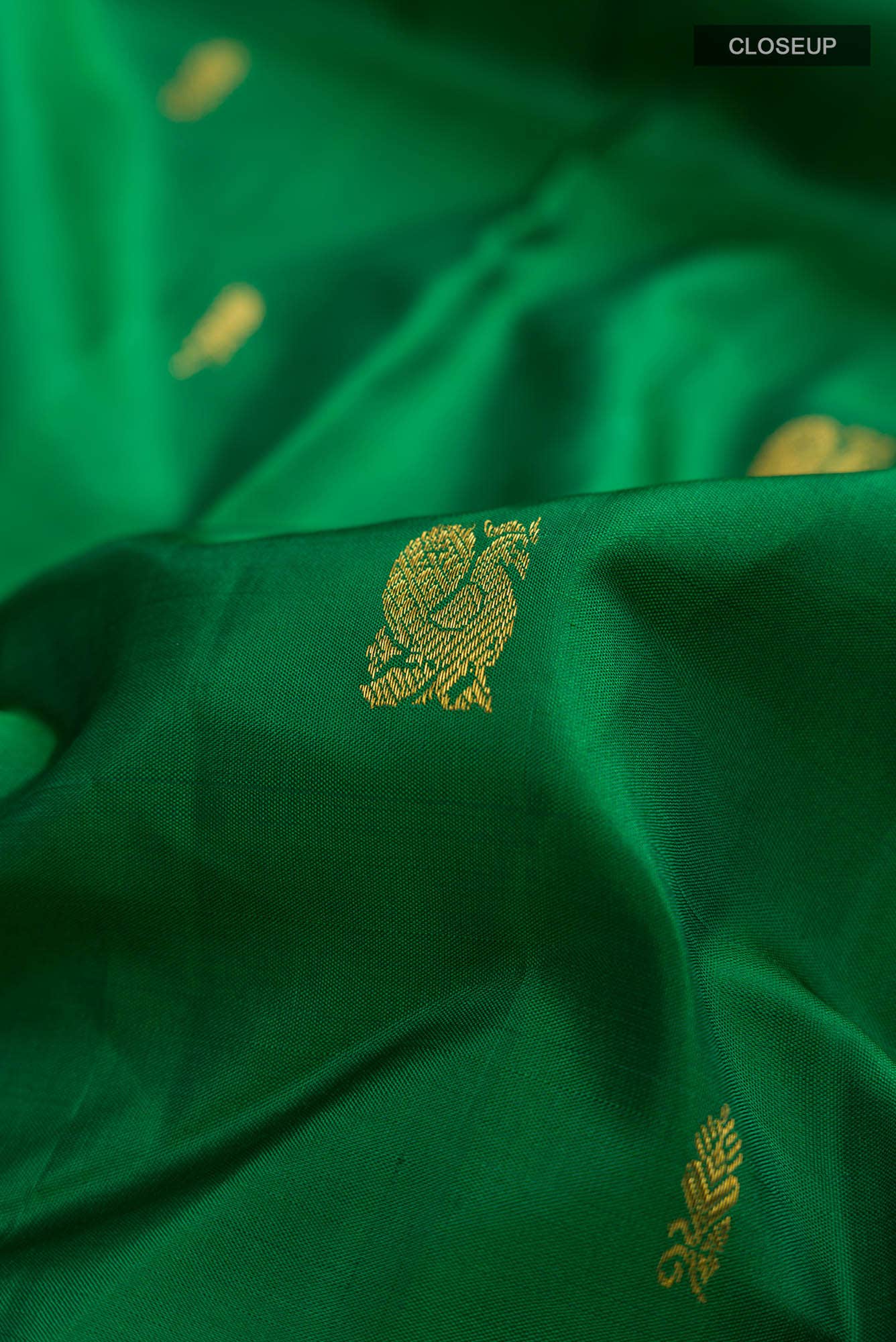 Green Kanchipuram Silk Saree