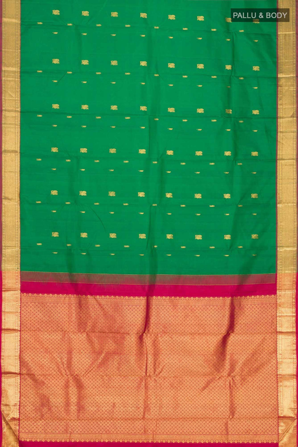 Green Kanchipuram Silk Saree