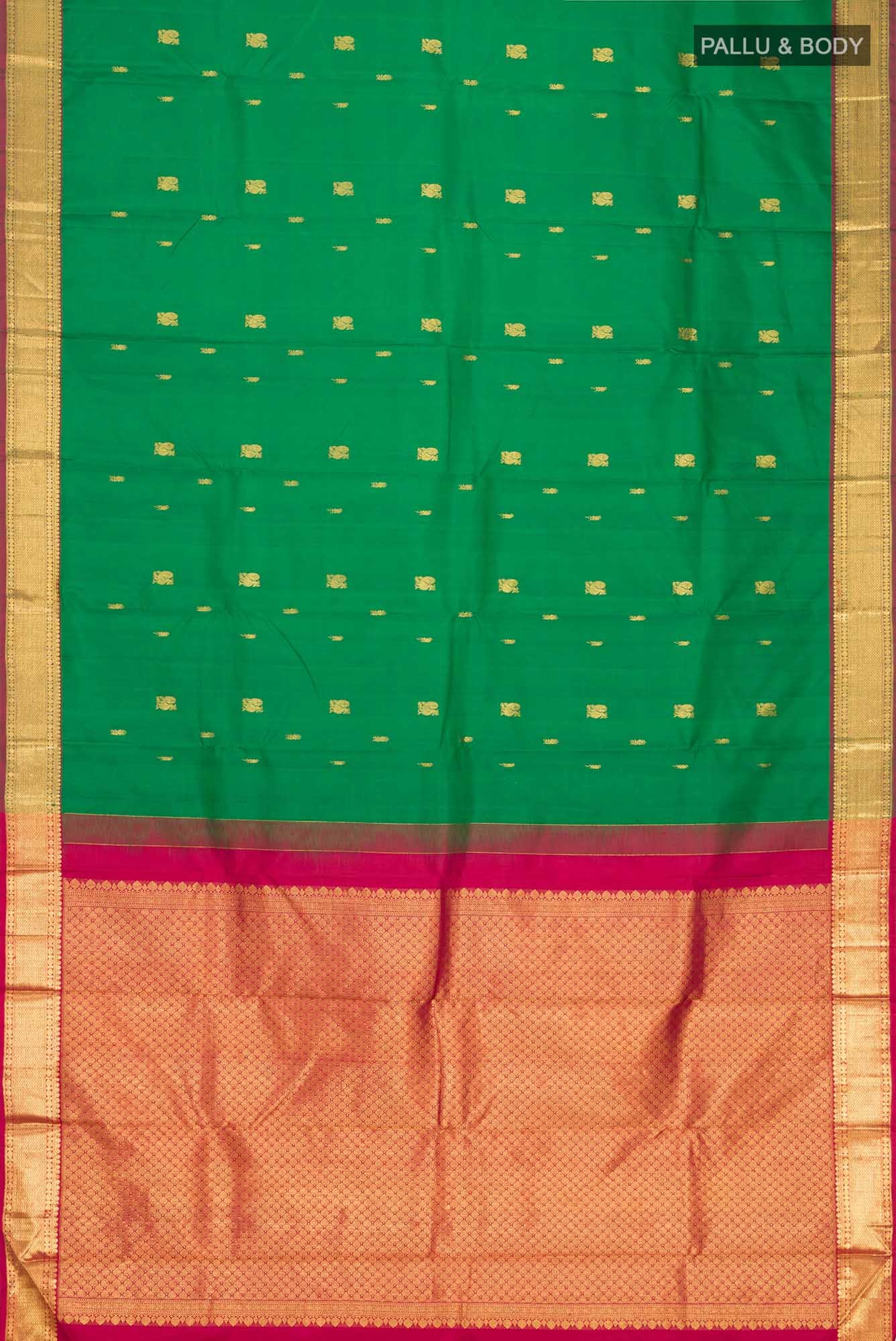 Green Kanchipuram Silk Saree