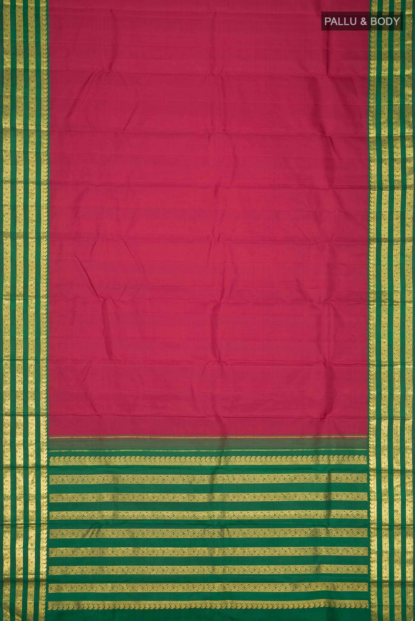 Red Kanchipuram Silk Saree