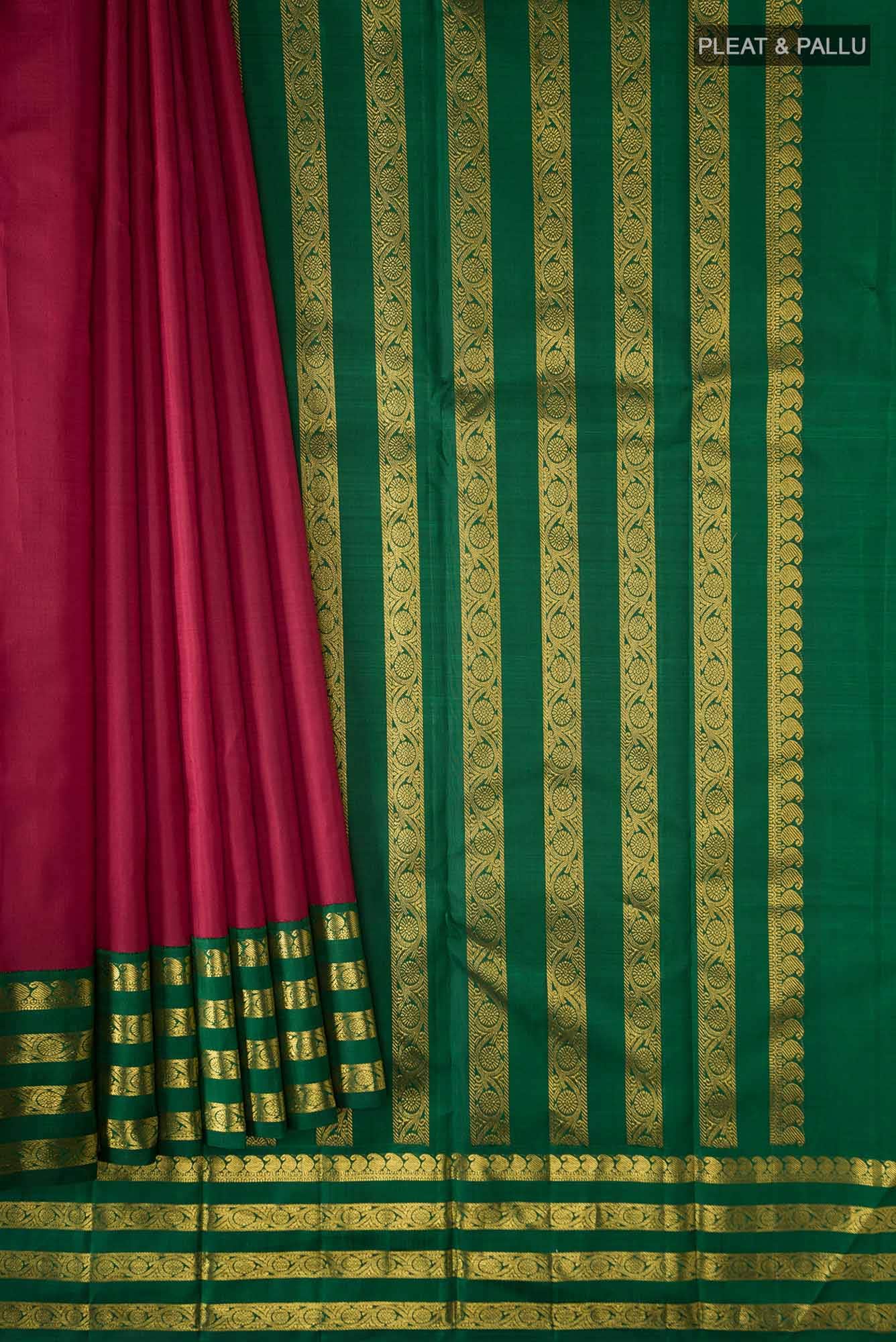 Red Kanchipuram Silk Saree
