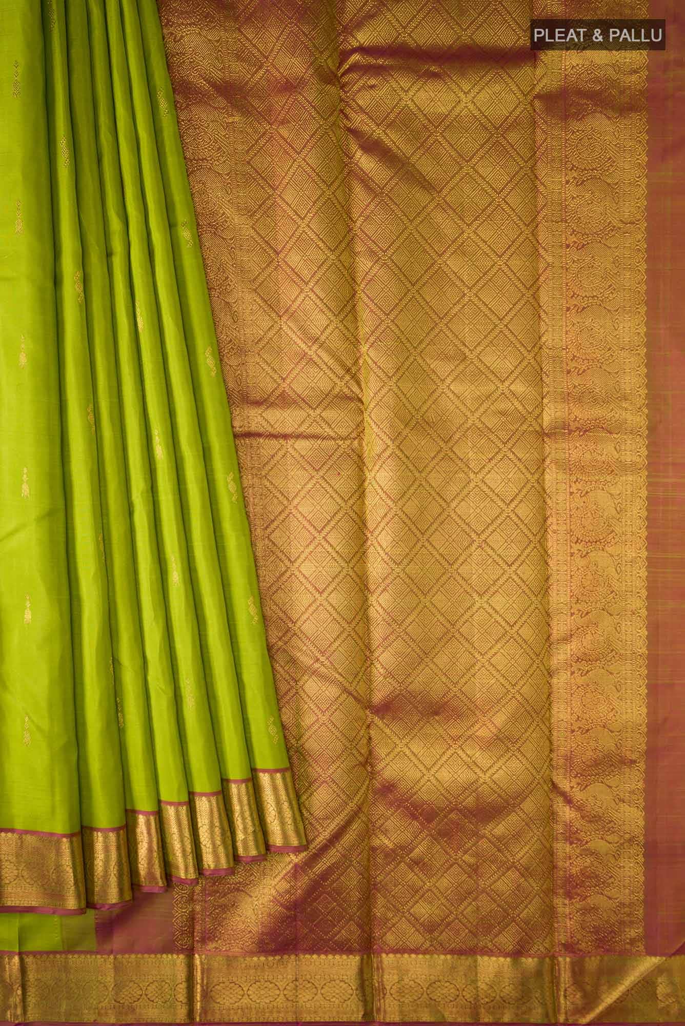 Green Kanchipuram Silk Saree