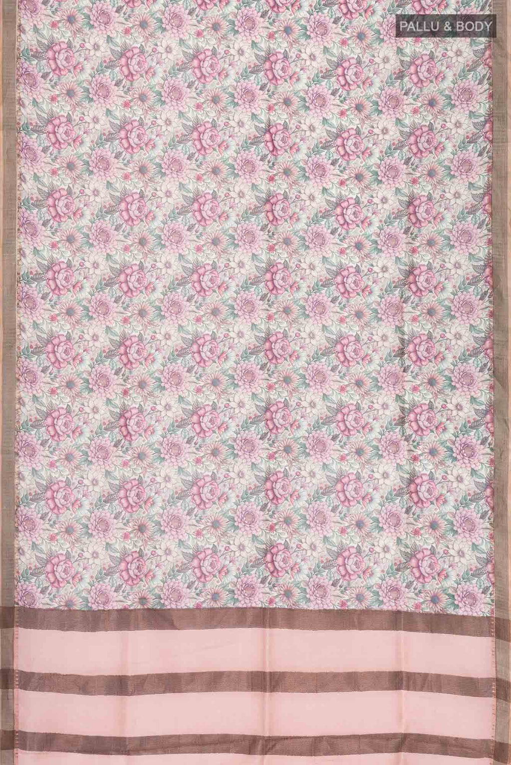 Green Bhagalpuri Tussar Silk Saree