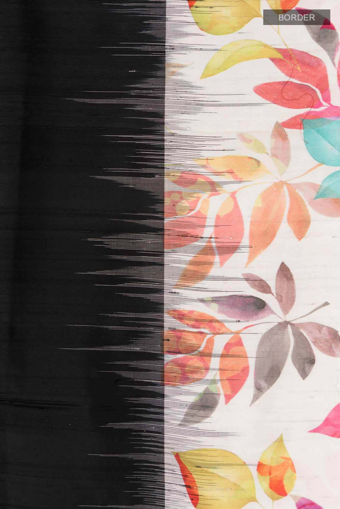 Black Soft Silk Saree