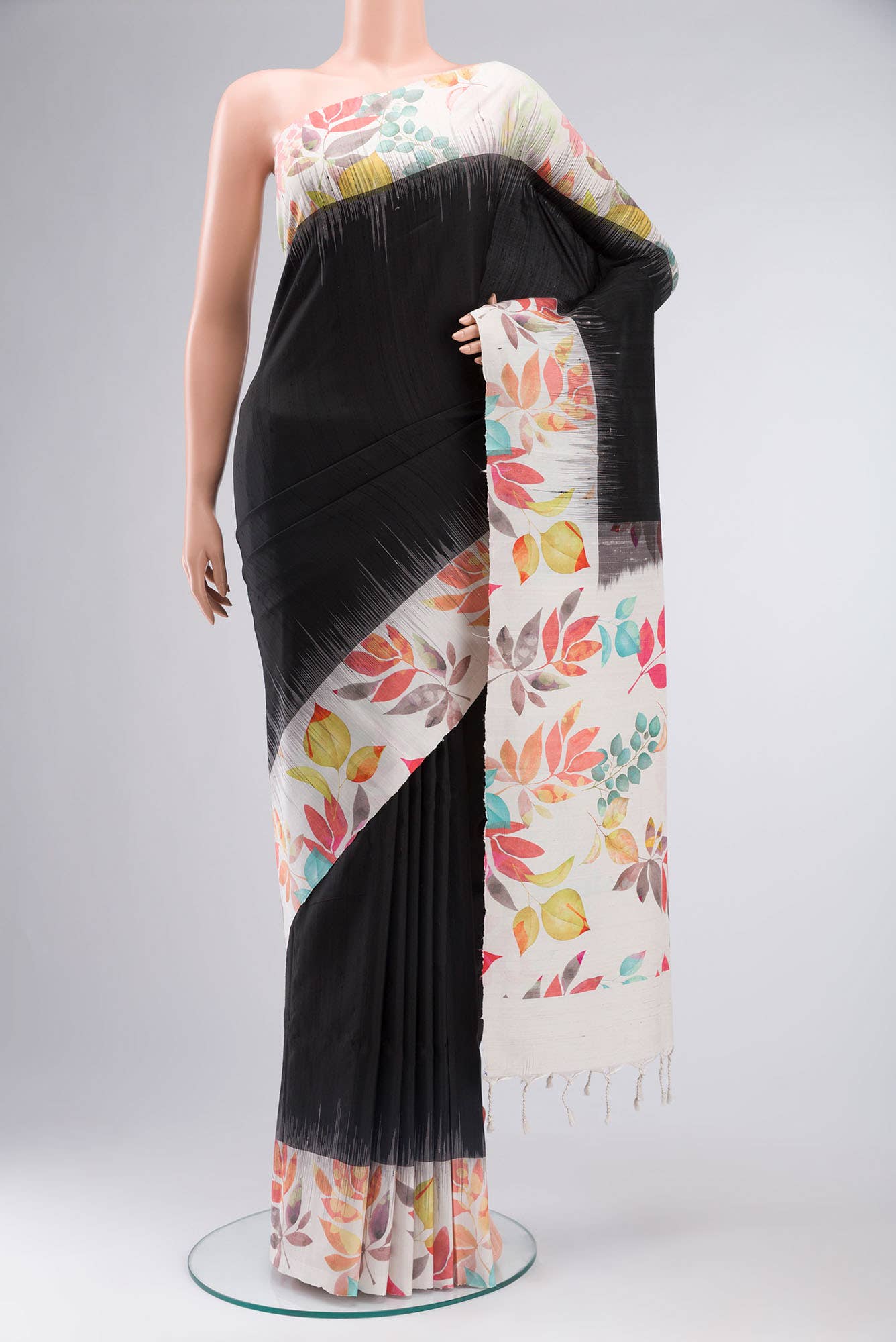 Black Soft Silk Saree