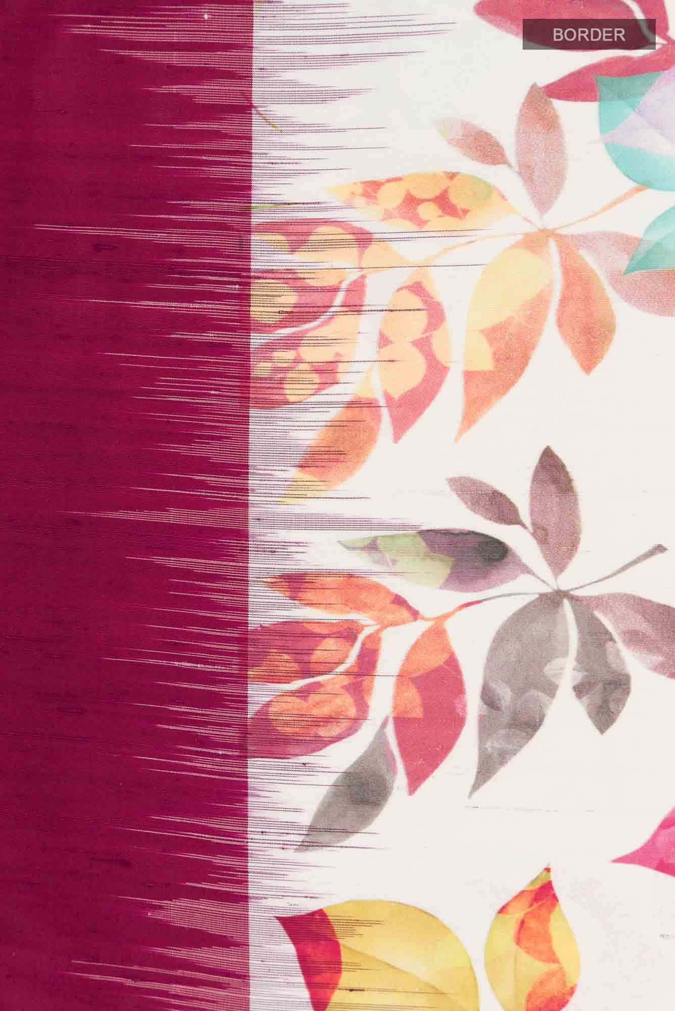 Magenta Soft Silk Saree