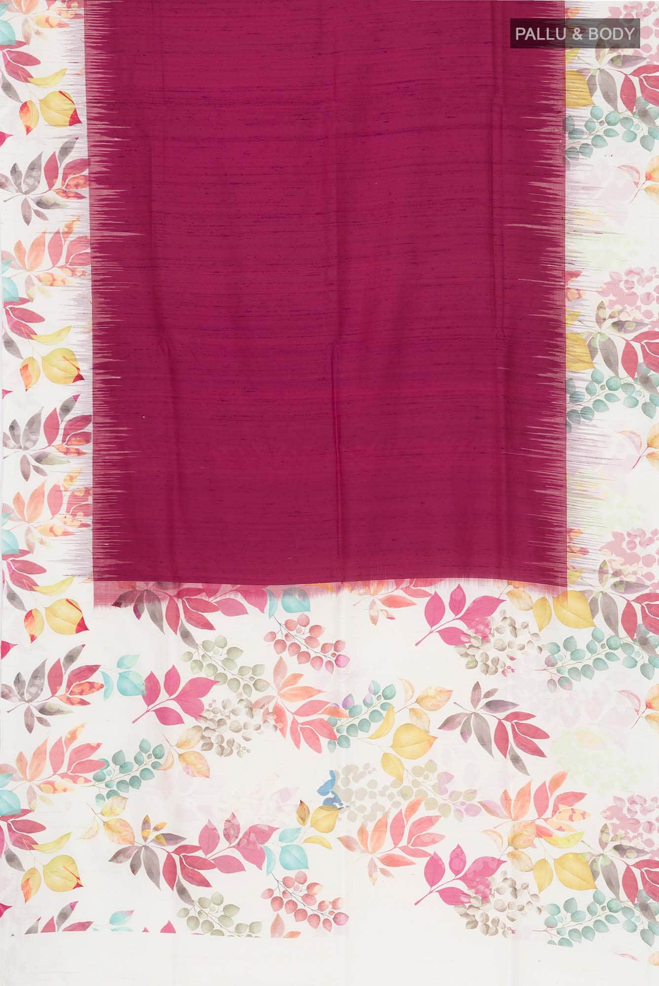 Magenta Soft Silk Saree