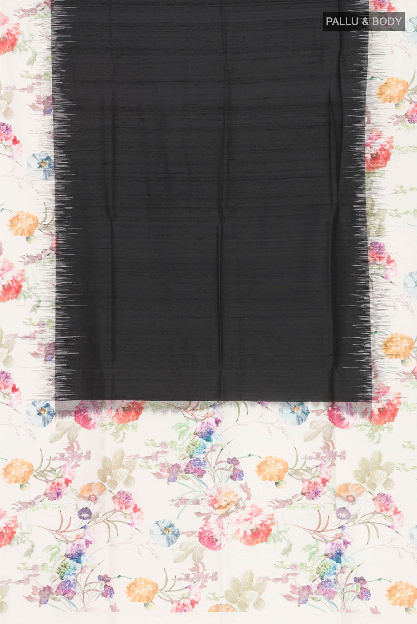 Black Soft Silk Saree