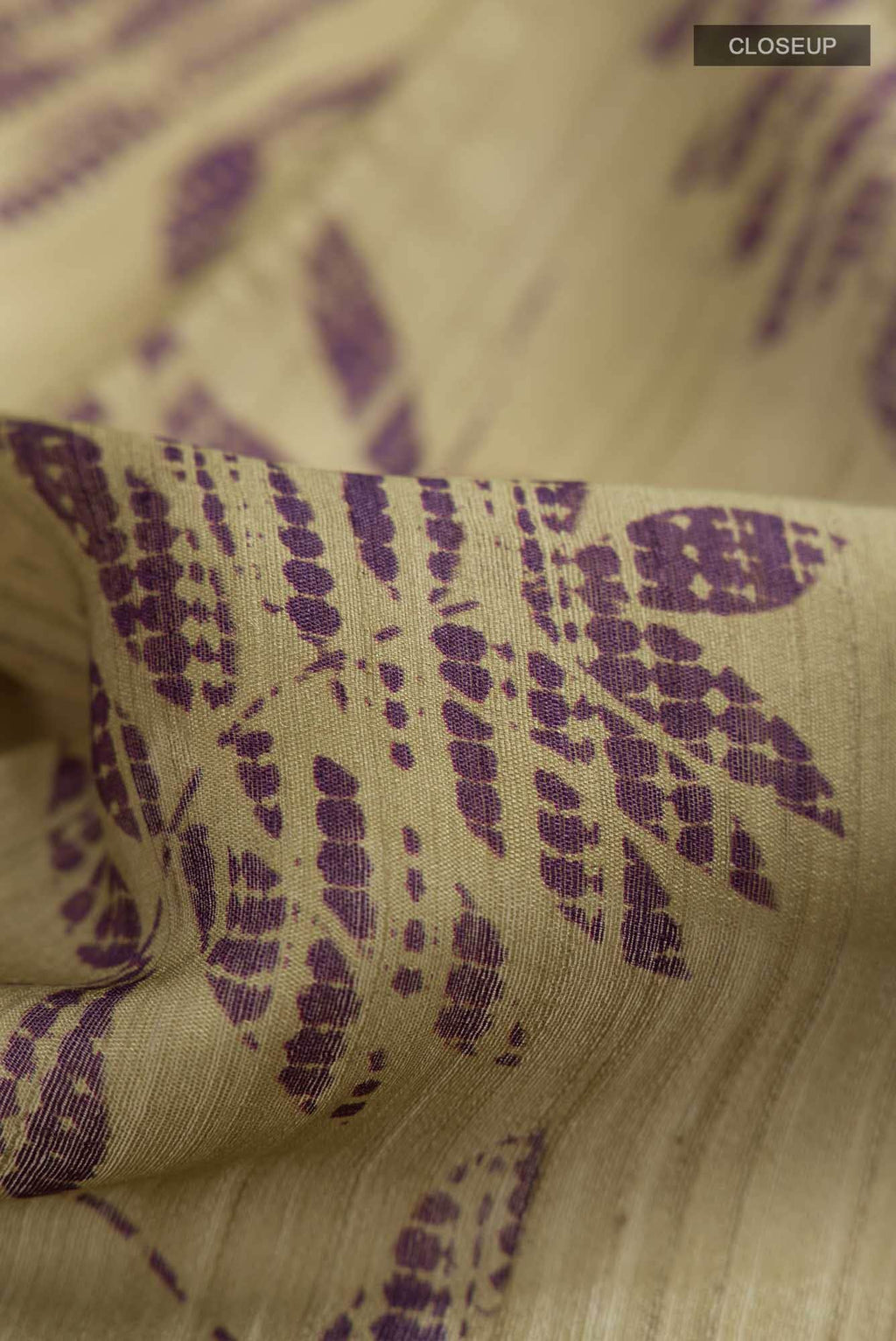 Green Bhagalpuri Tussar Silk Saree