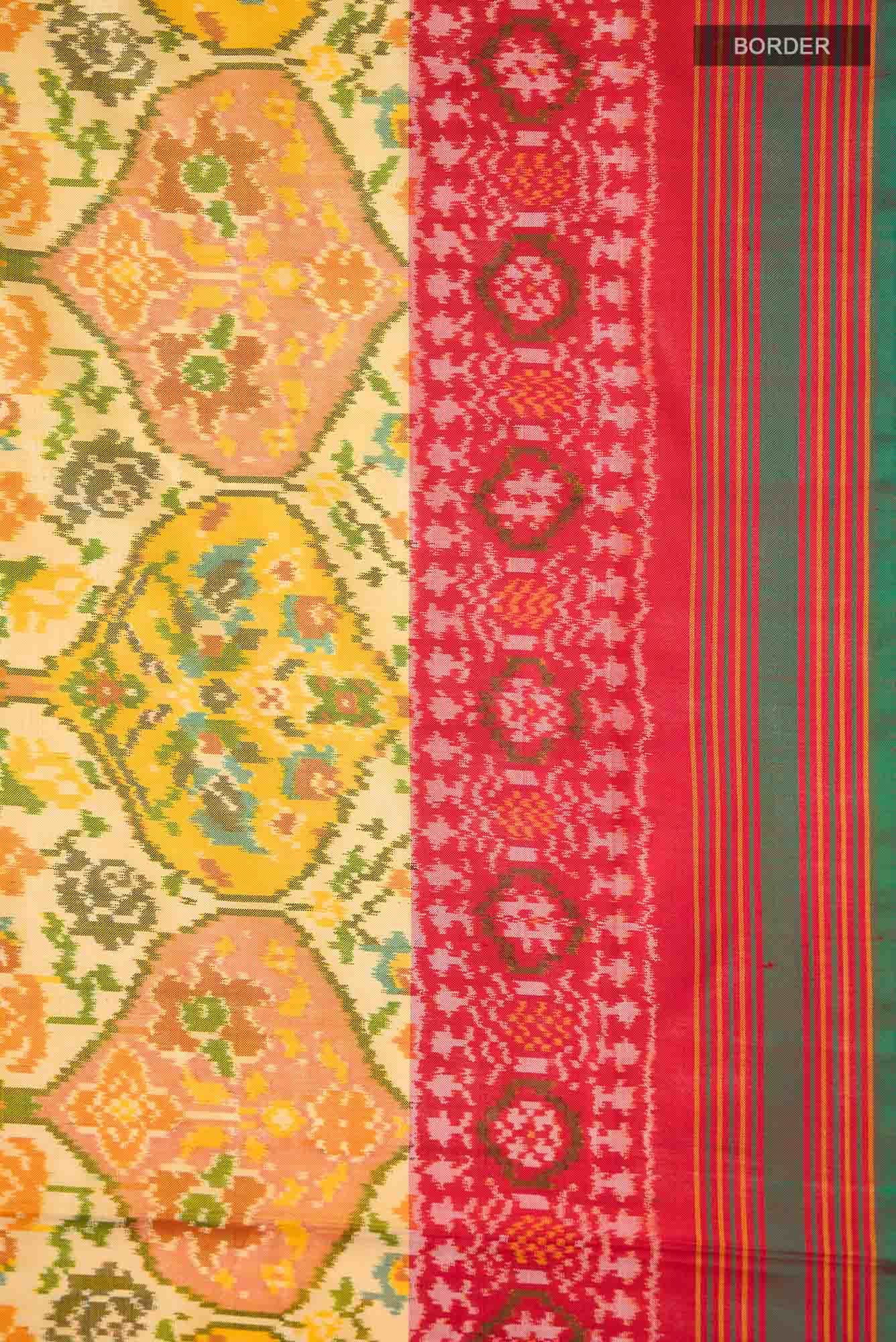 Multi Rajkot Patola Silk Saree