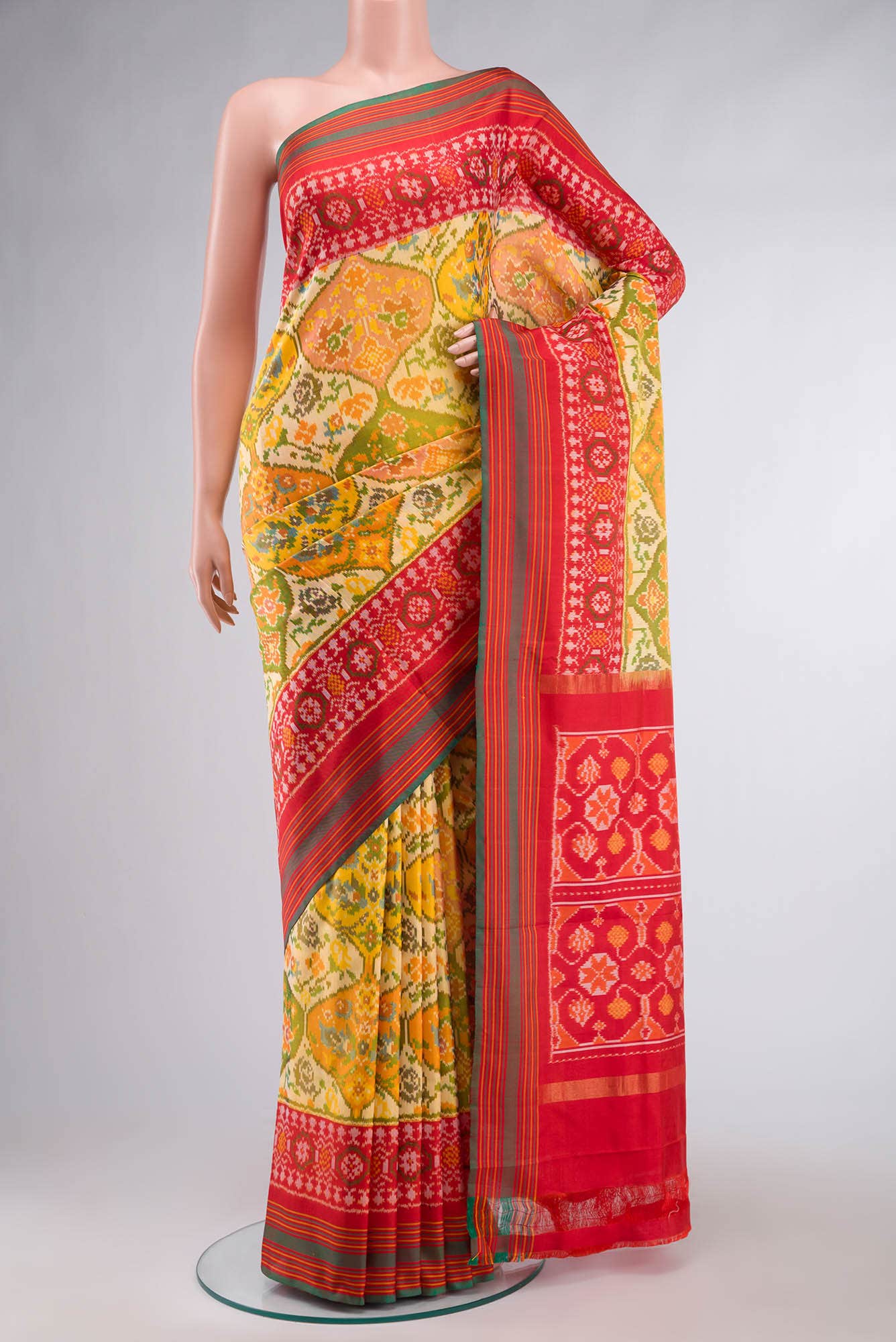 Multi Rajkot Patola Silk Saree