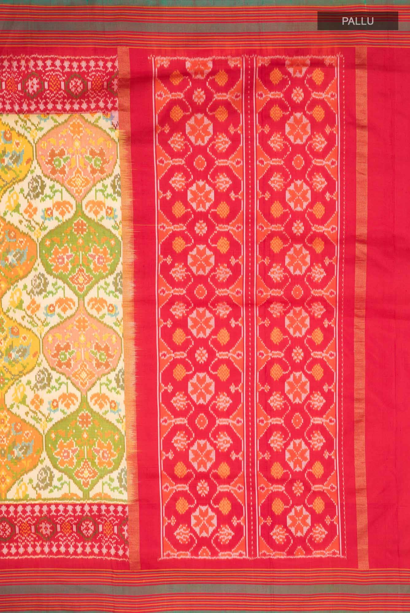 Multi Rajkot Patola Silk Saree