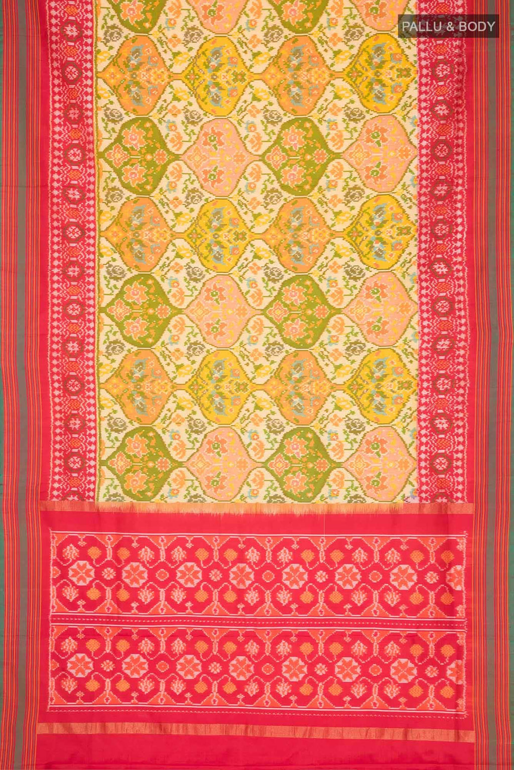 Multi Rajkot Patola Silk Saree