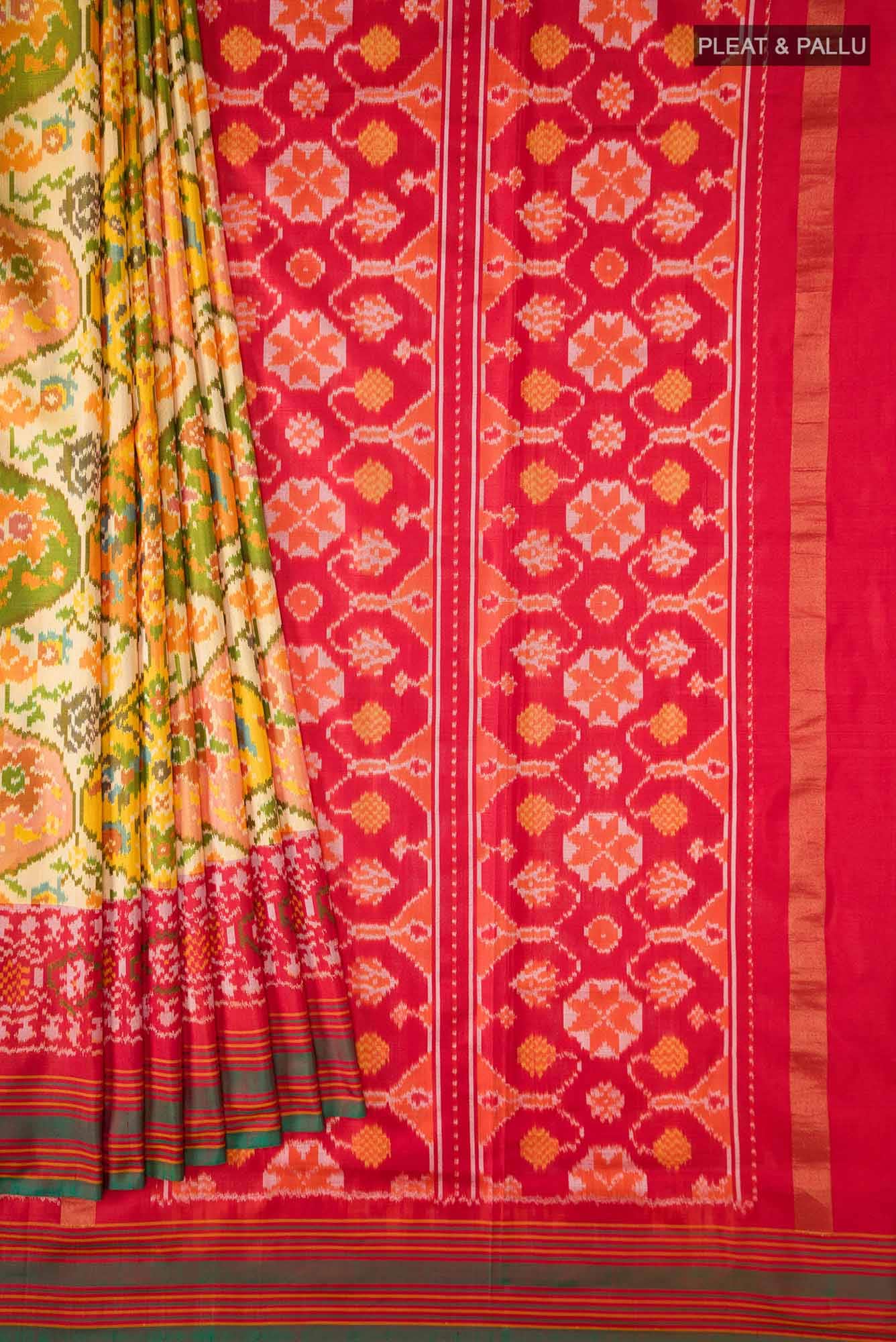 Multi Rajkot Patola Silk Saree