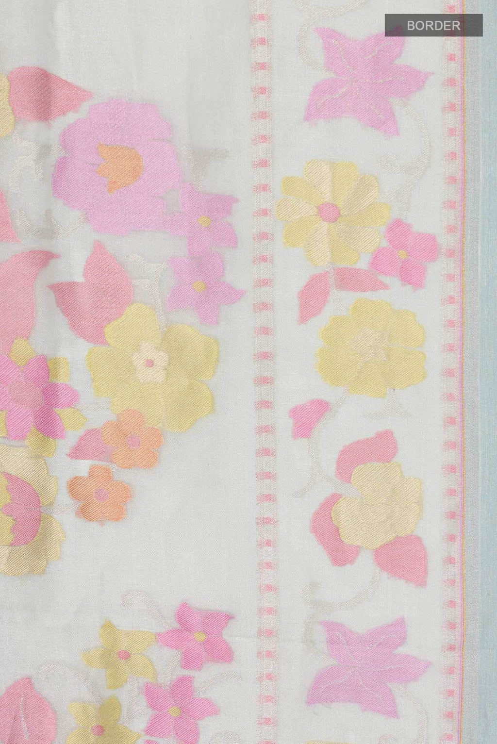 Multi Banarasi Tissue Silk Saree