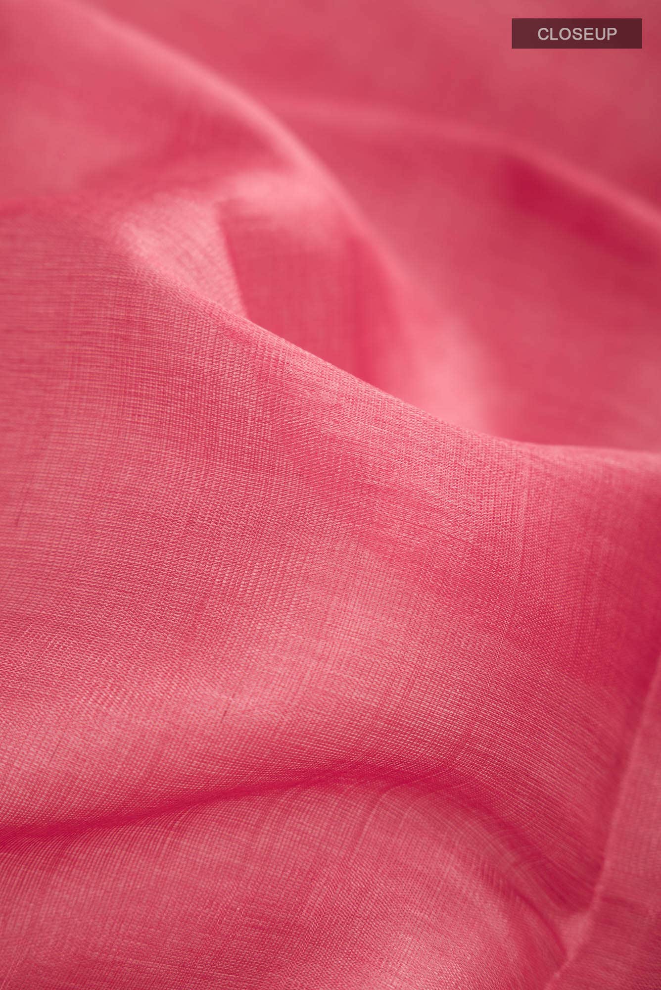 Red Tussar Silk Saree