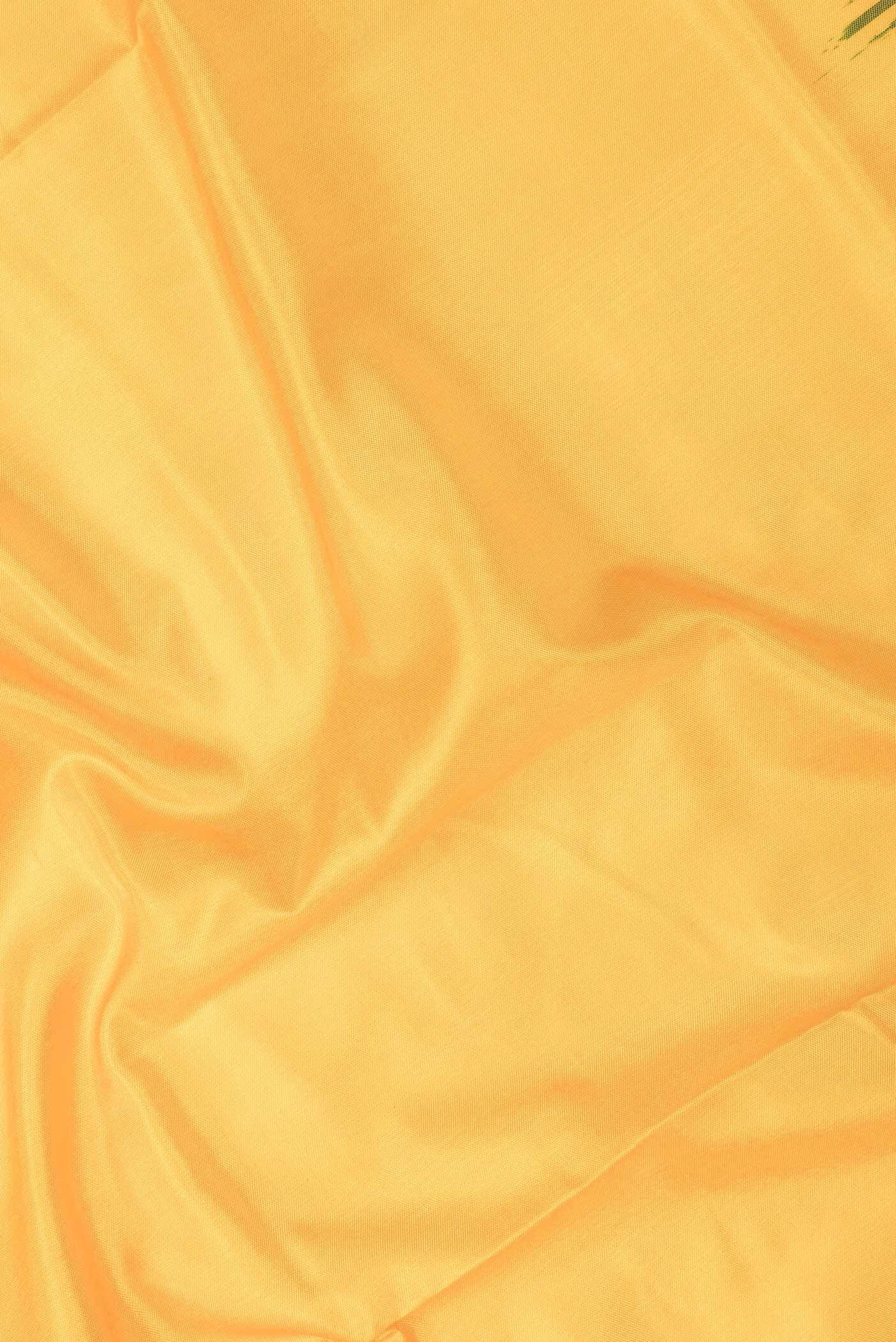 Yellow Dual Tone Rajkot Patola Silk Saree