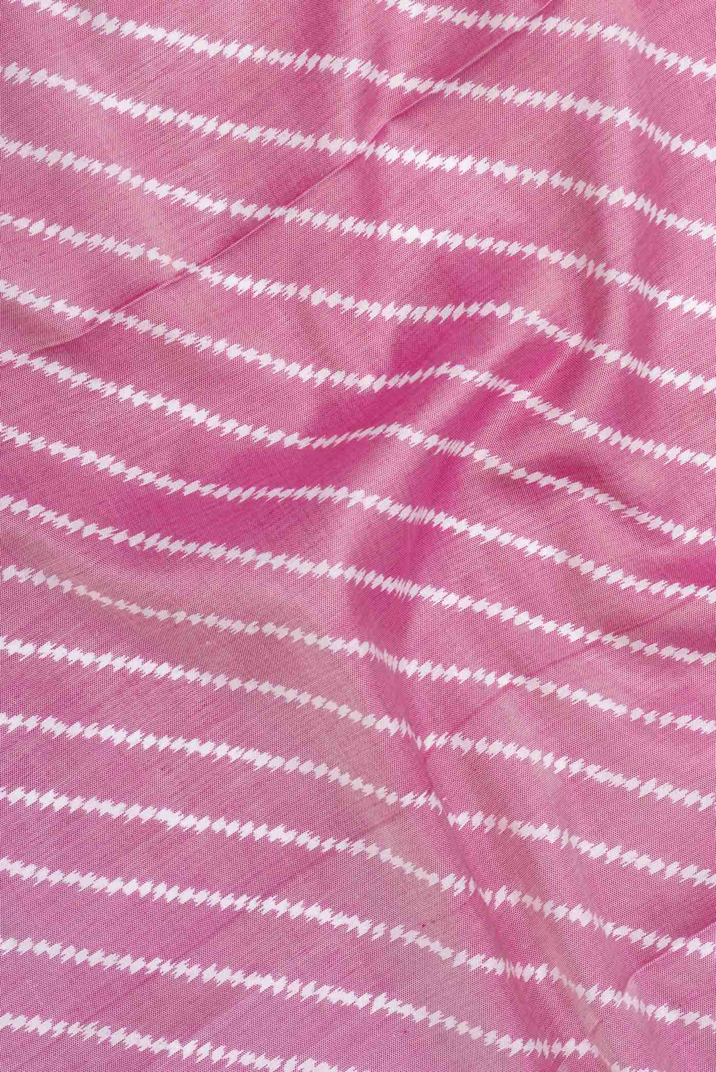 Pink Dual Tone Rajkot Patola Silk Saree