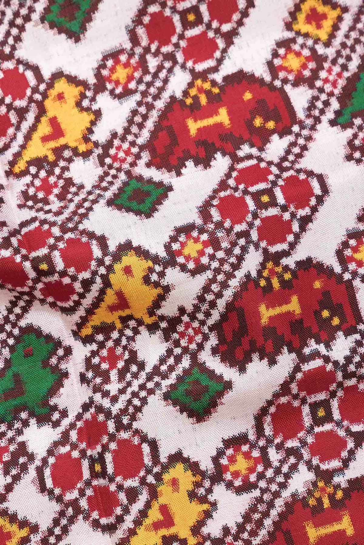 Pure Silk Pure Zari Multi Color Double Ikat Saree